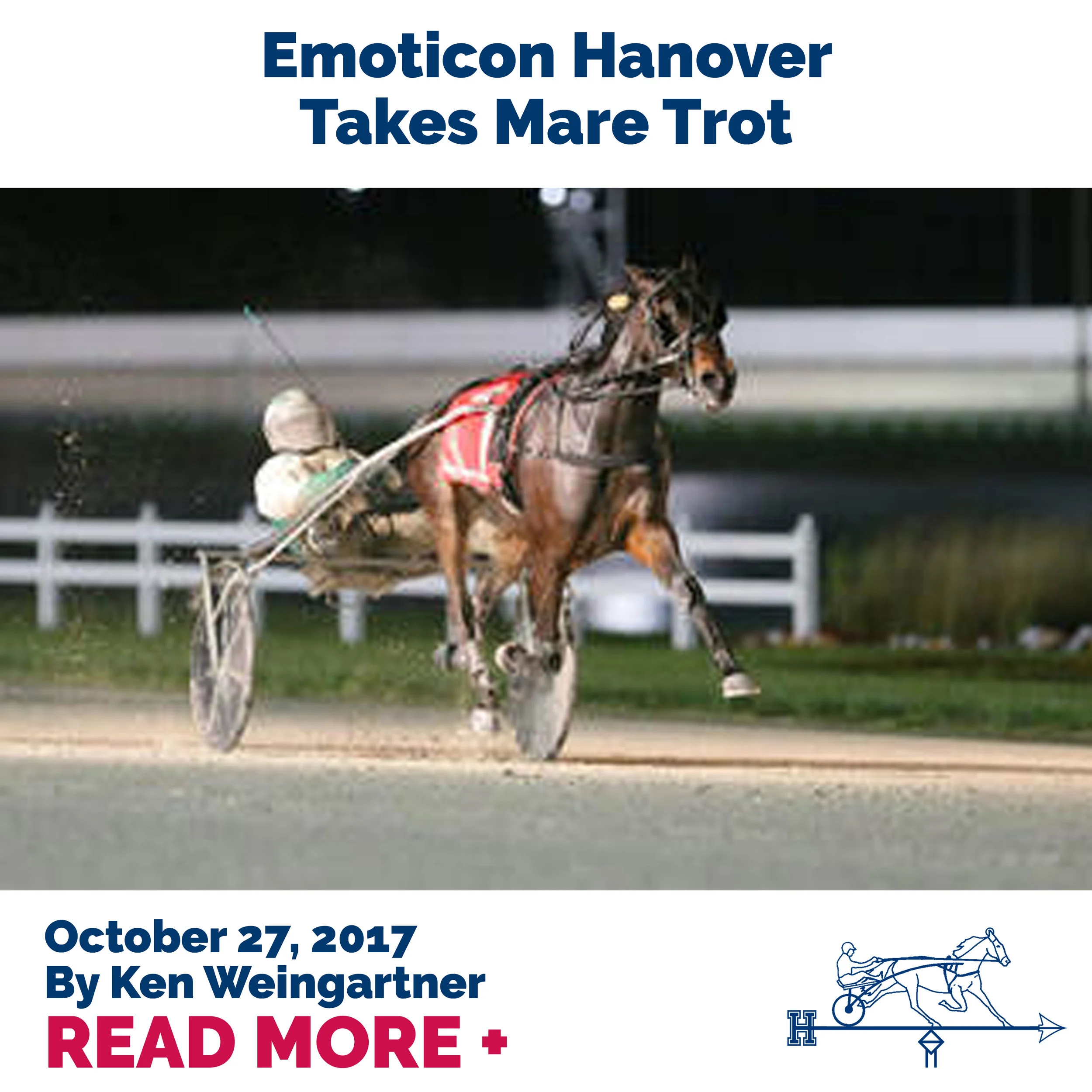 Emoticon Hanover Takes Mare Trot