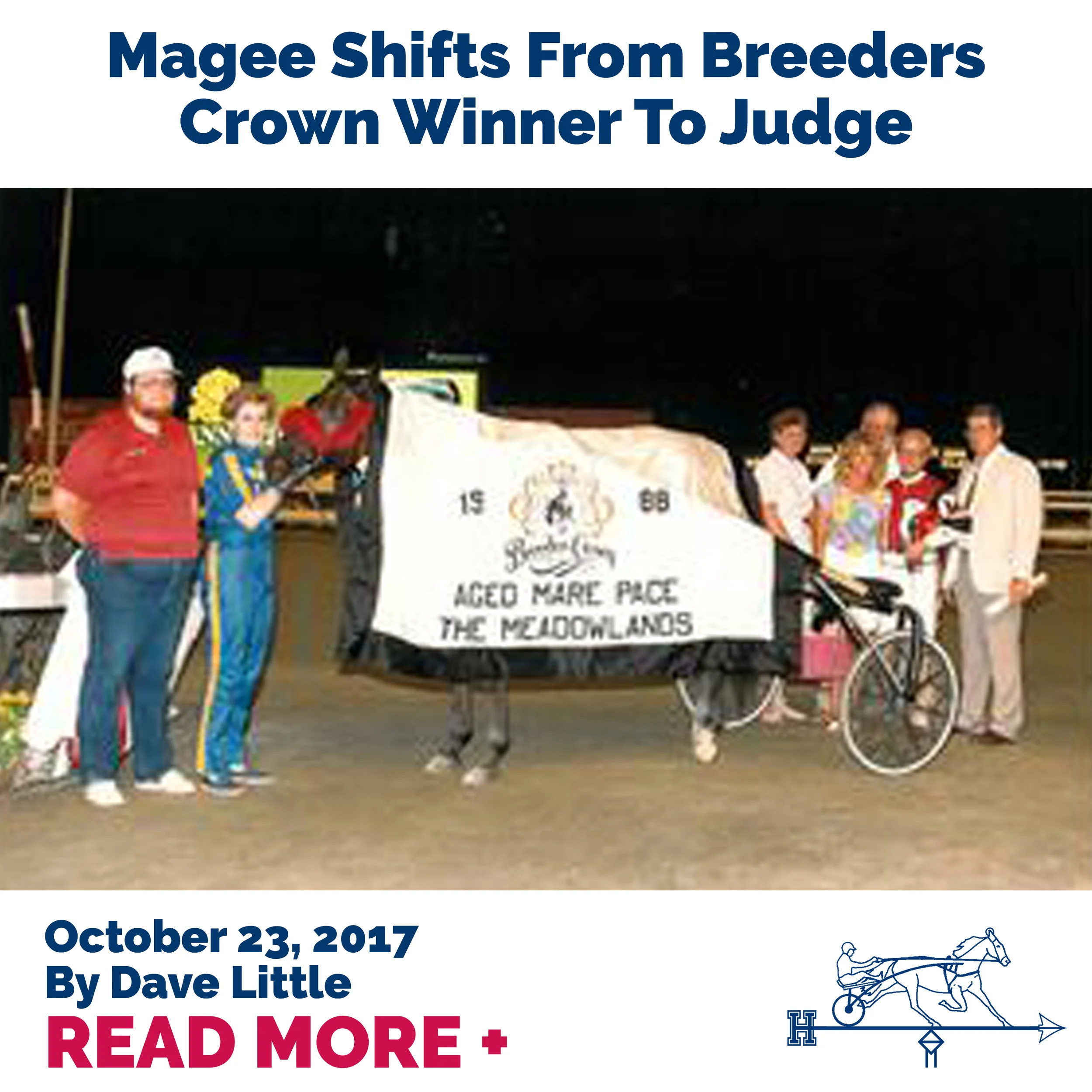Magee Shifts From Breeders Crown Winner To Judge