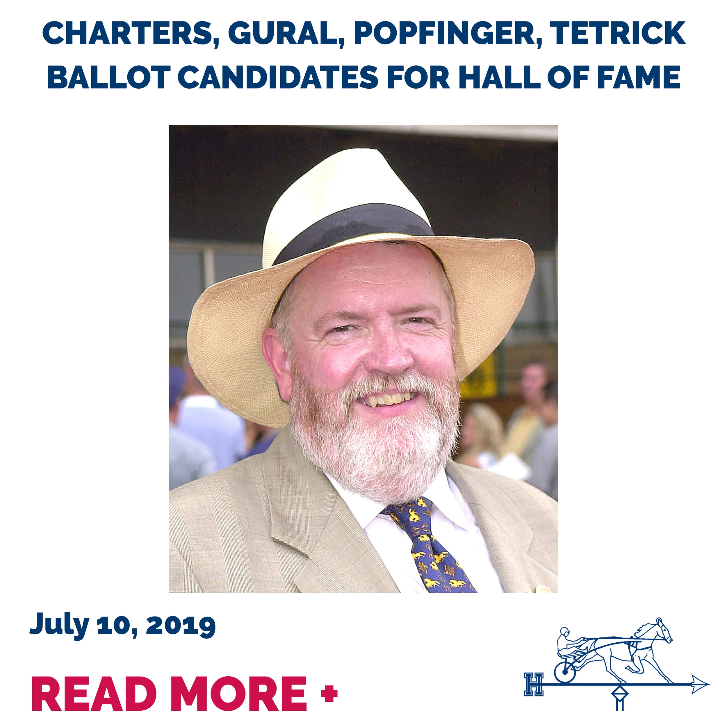 CHARTERS, GURAL, POPFINGER, TETRICK BALLOT CANDIDATES FOR HALL OF FAME