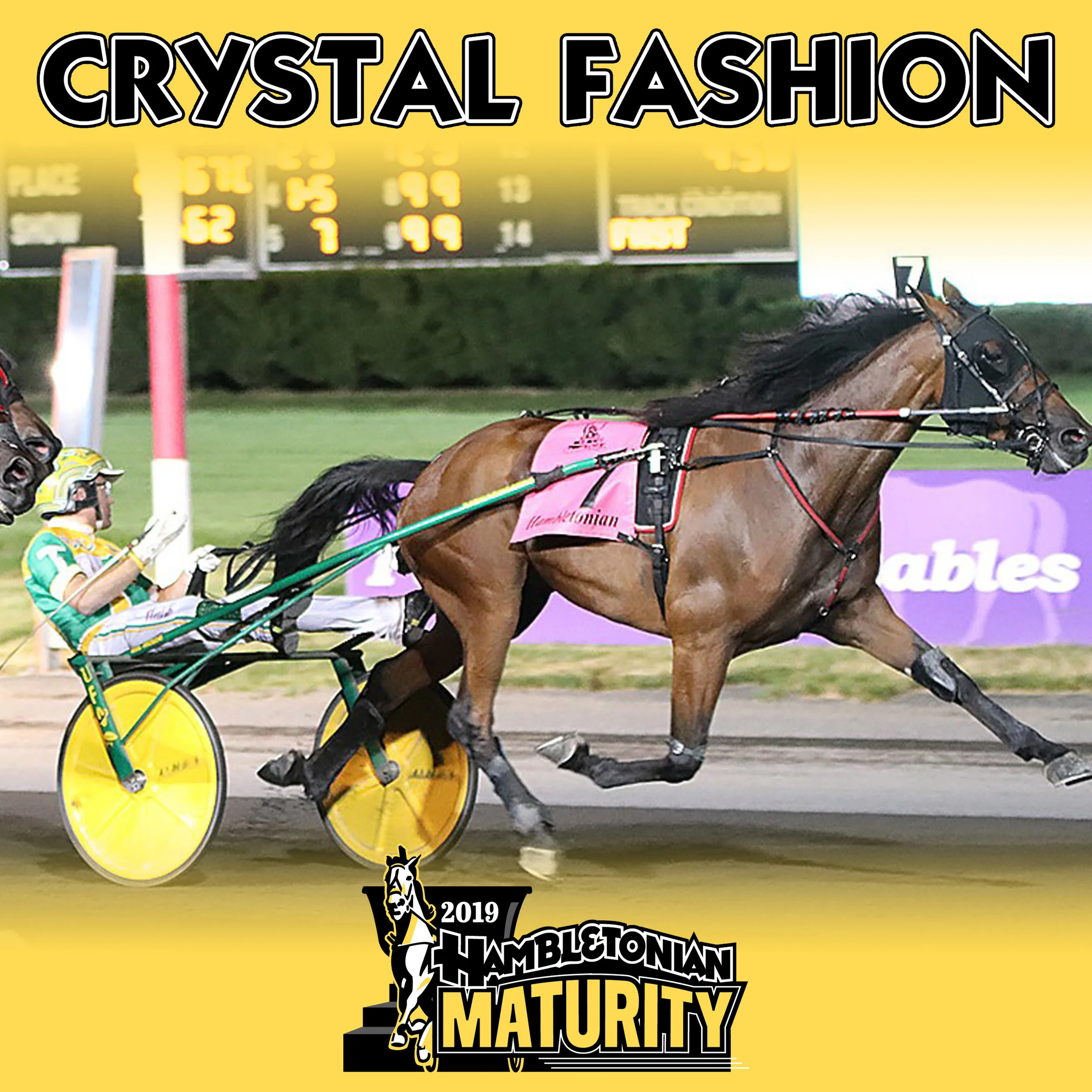 Crystal Fashion upends Atlanta in Hambletonian Maturity