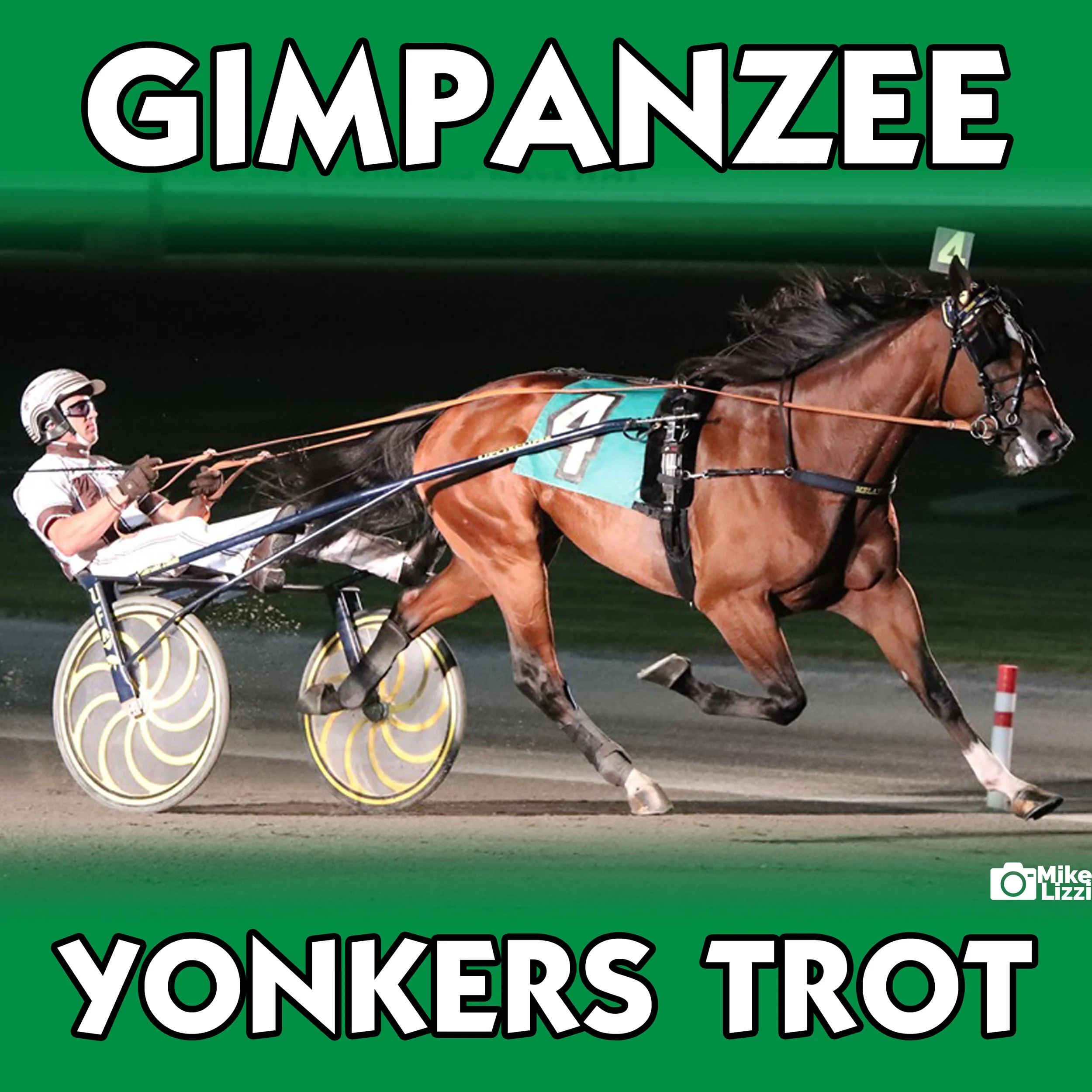 Gimpanzee cruises to track record in Yonkers Trot