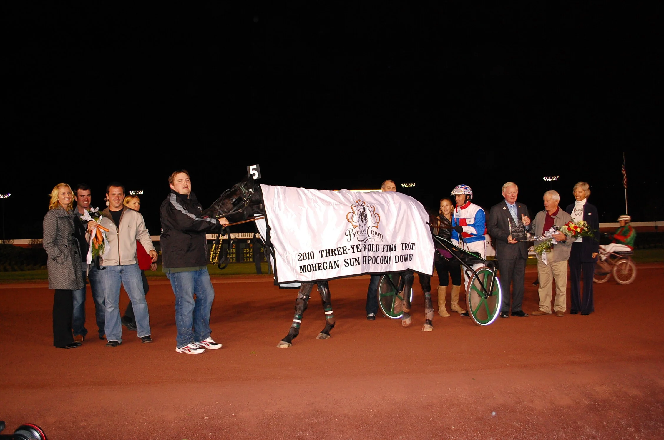 Impressive Kemp winners circle.JPG