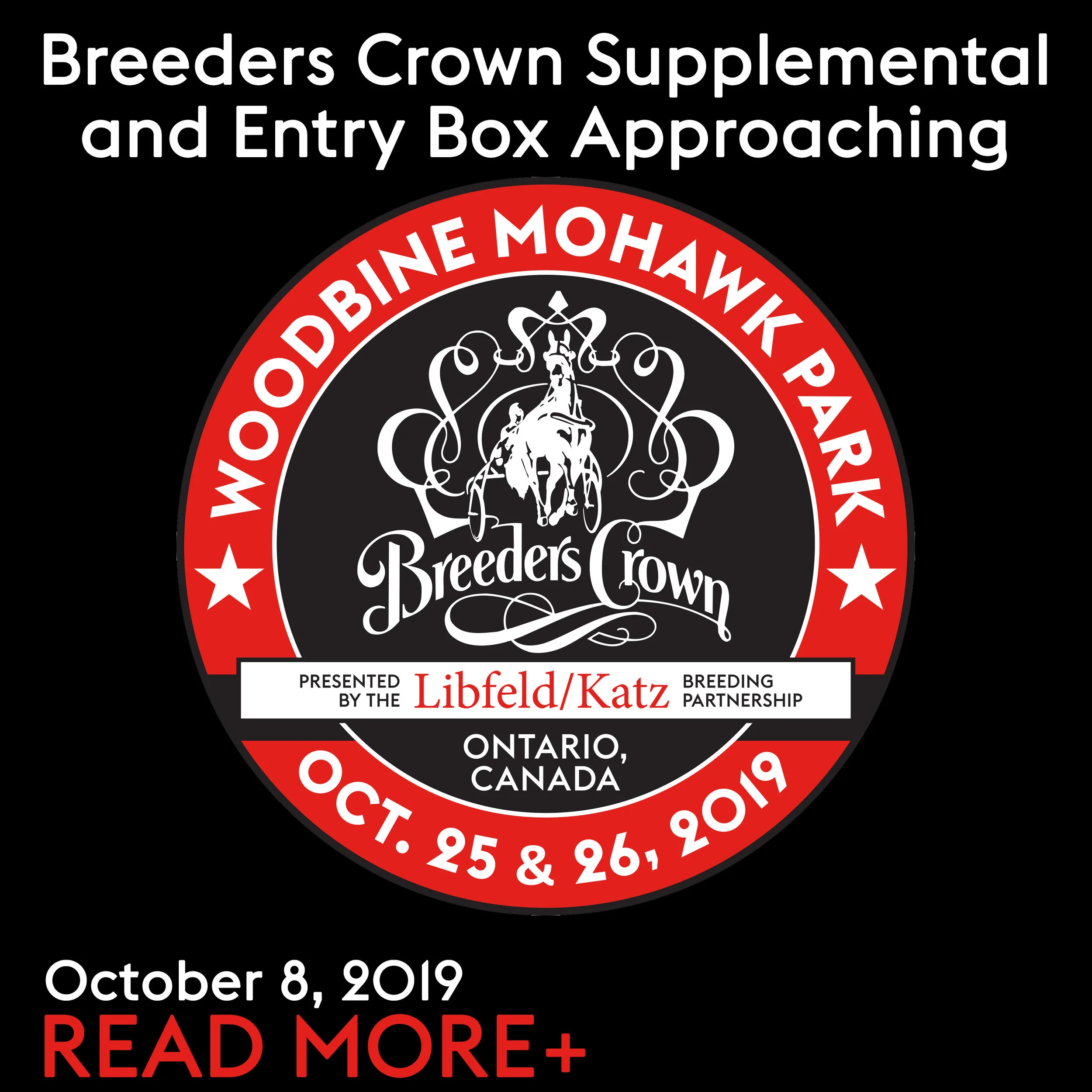 Breeders Crown Supplemental and Entry Box Approaching