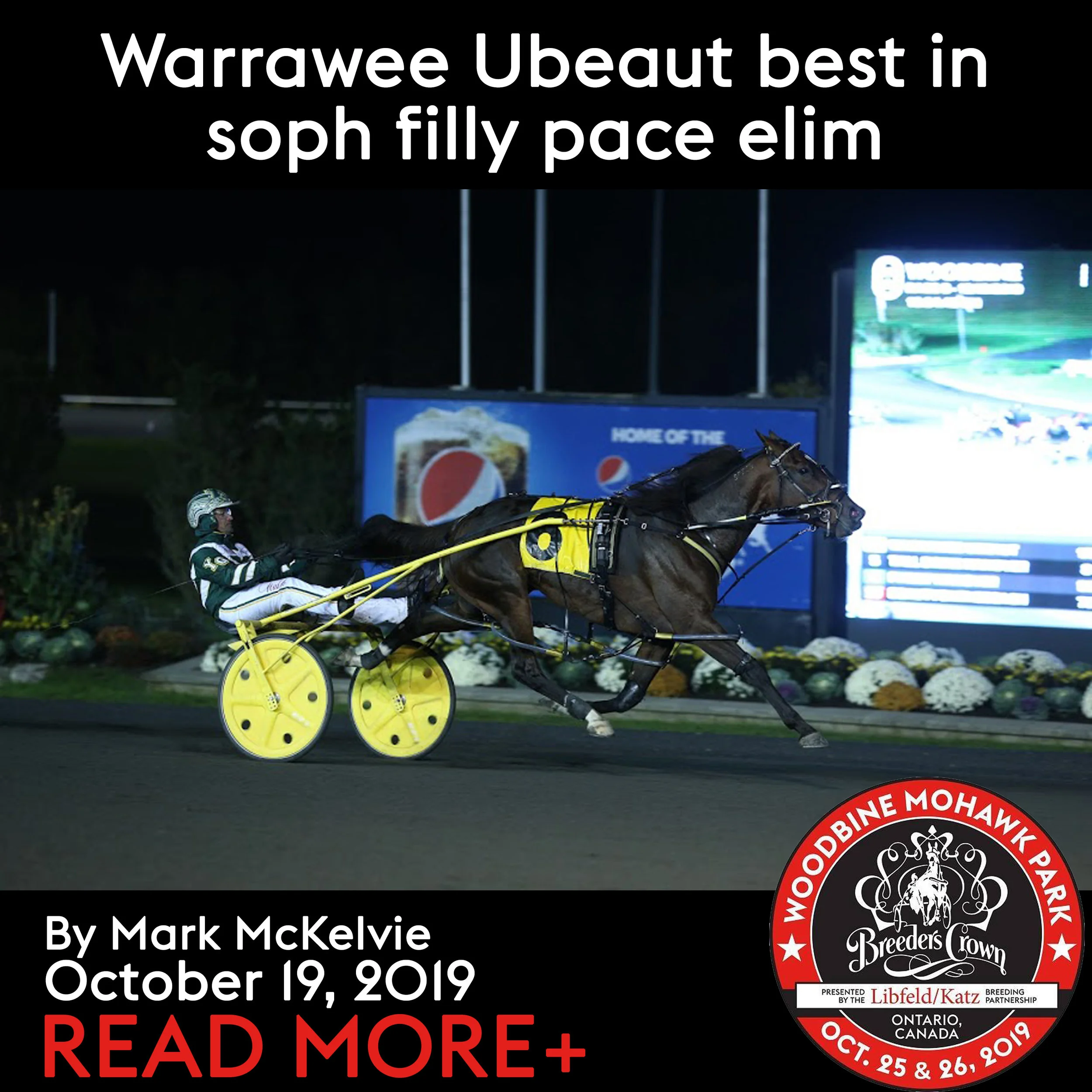 Warrawee Ubeaut best in soph filly pace elim