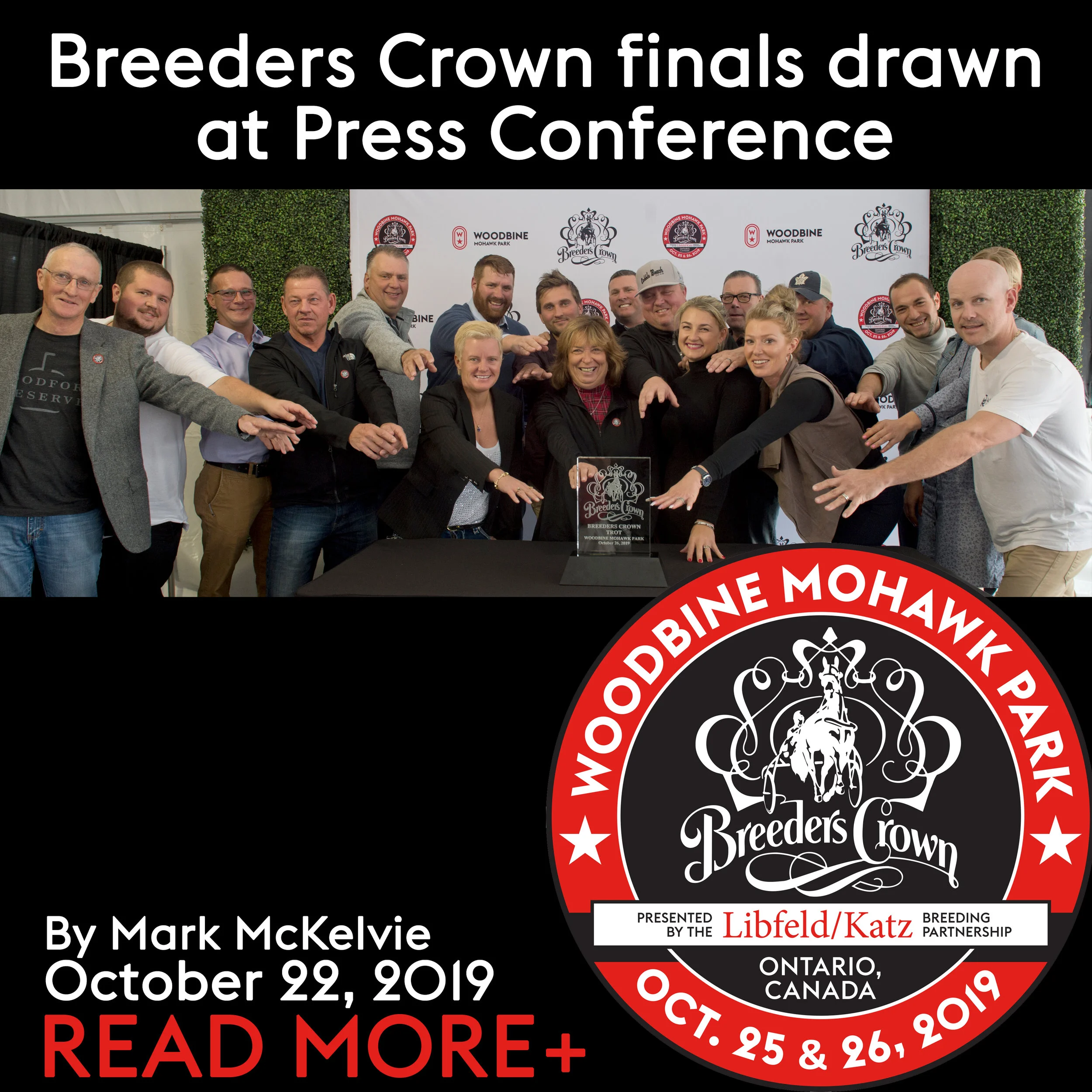 Breeders Crown finals drawn at Press Conference