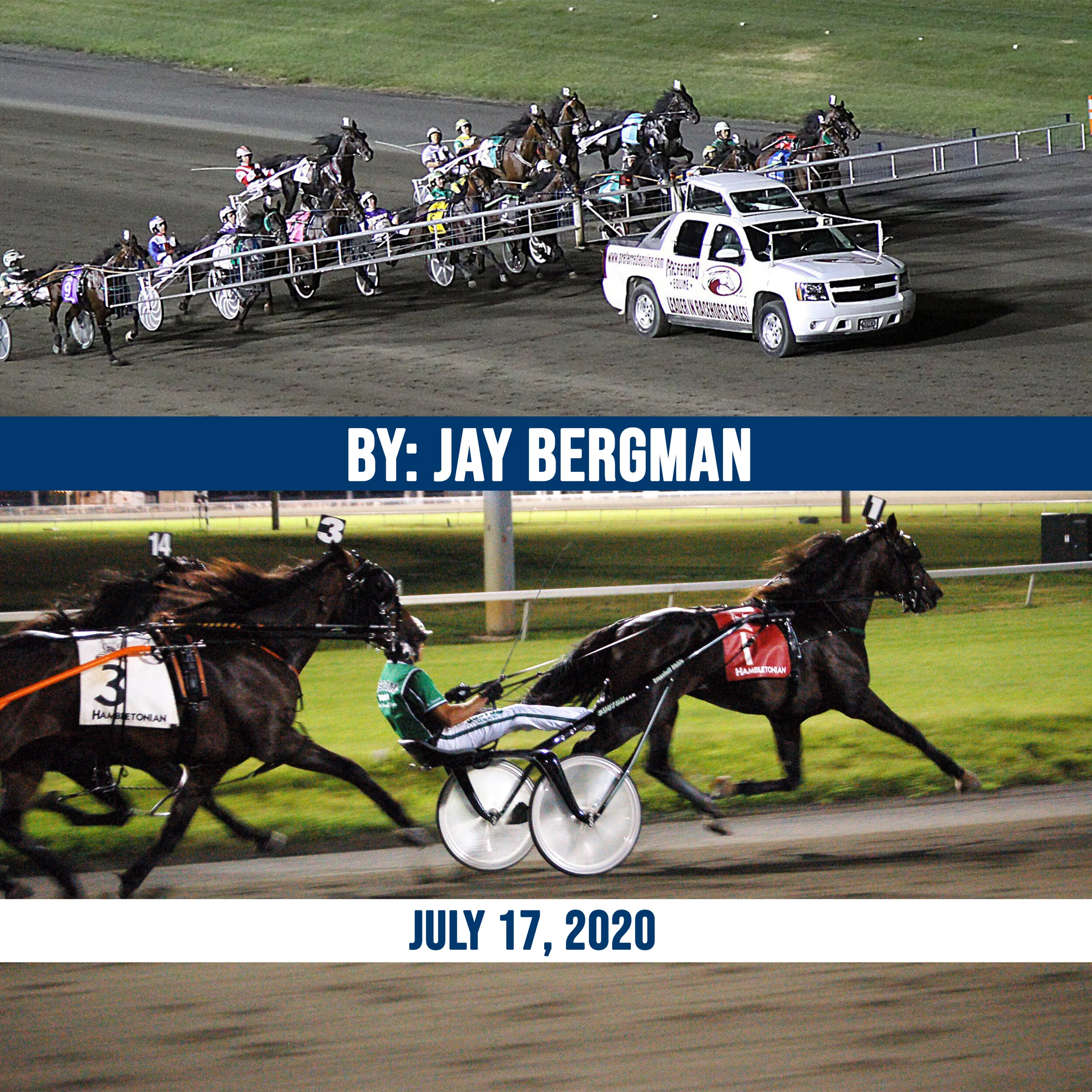 Just Seven Years Old, Hambletonian Maturity Race In Full Stride