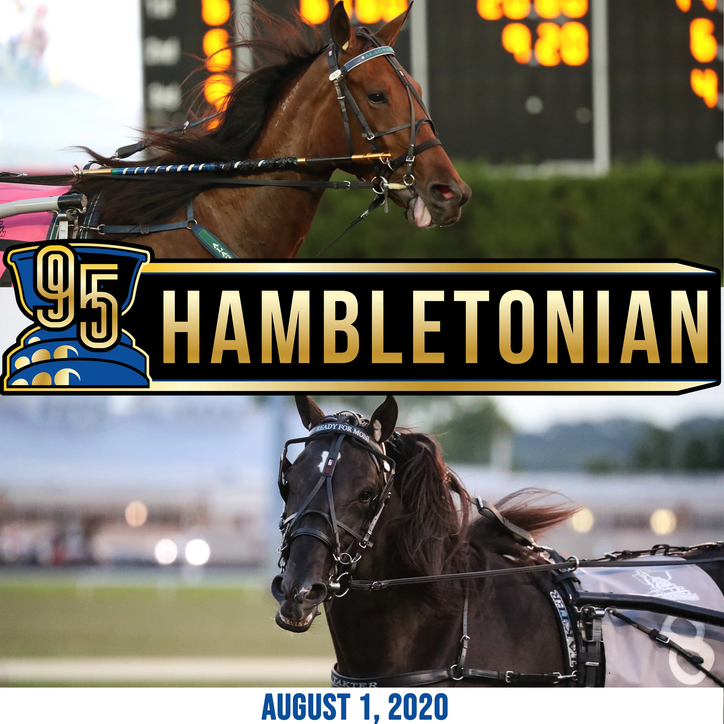 Ramona Hill, Ready For Moni win Hambletonian elims