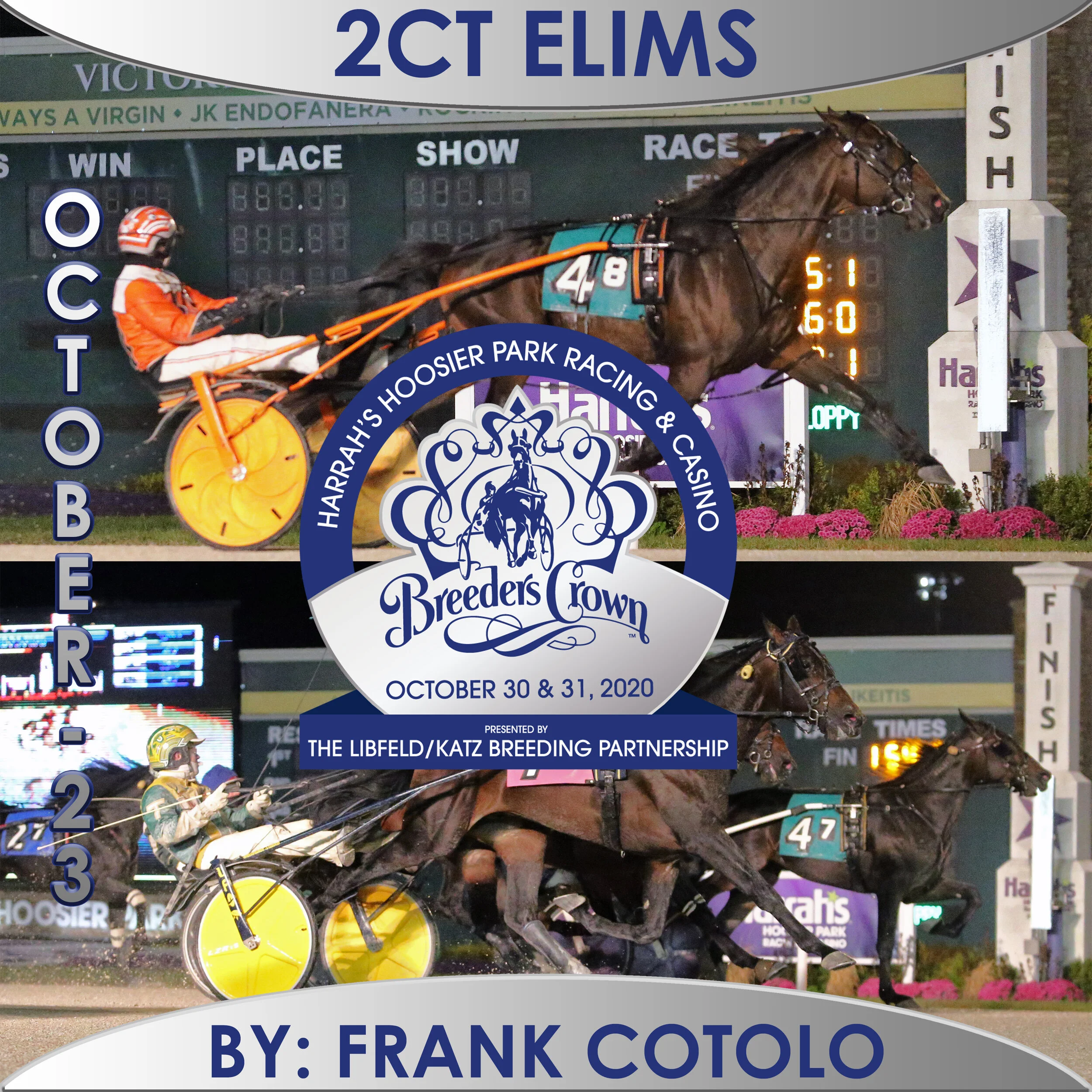 Venerate obliterates foes in Breeders Crown 2-year-old colt trot; In Range scores late