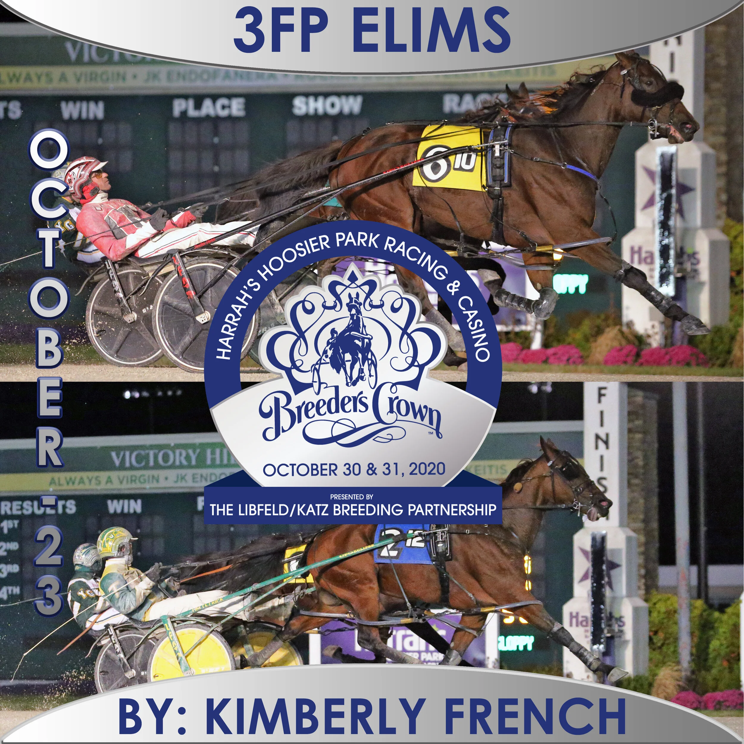  Party Girl Hill remains undefeated; Lyons Sentinel soars in Breeders Crown 3-year-old filly pace eliminations