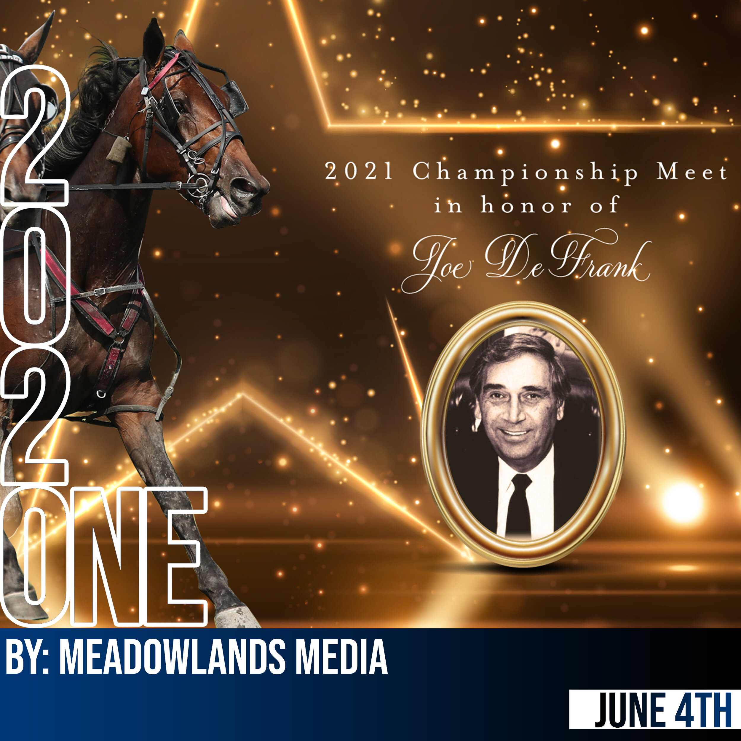 Meadowlands Championship Meet Honors Joe DeFrank