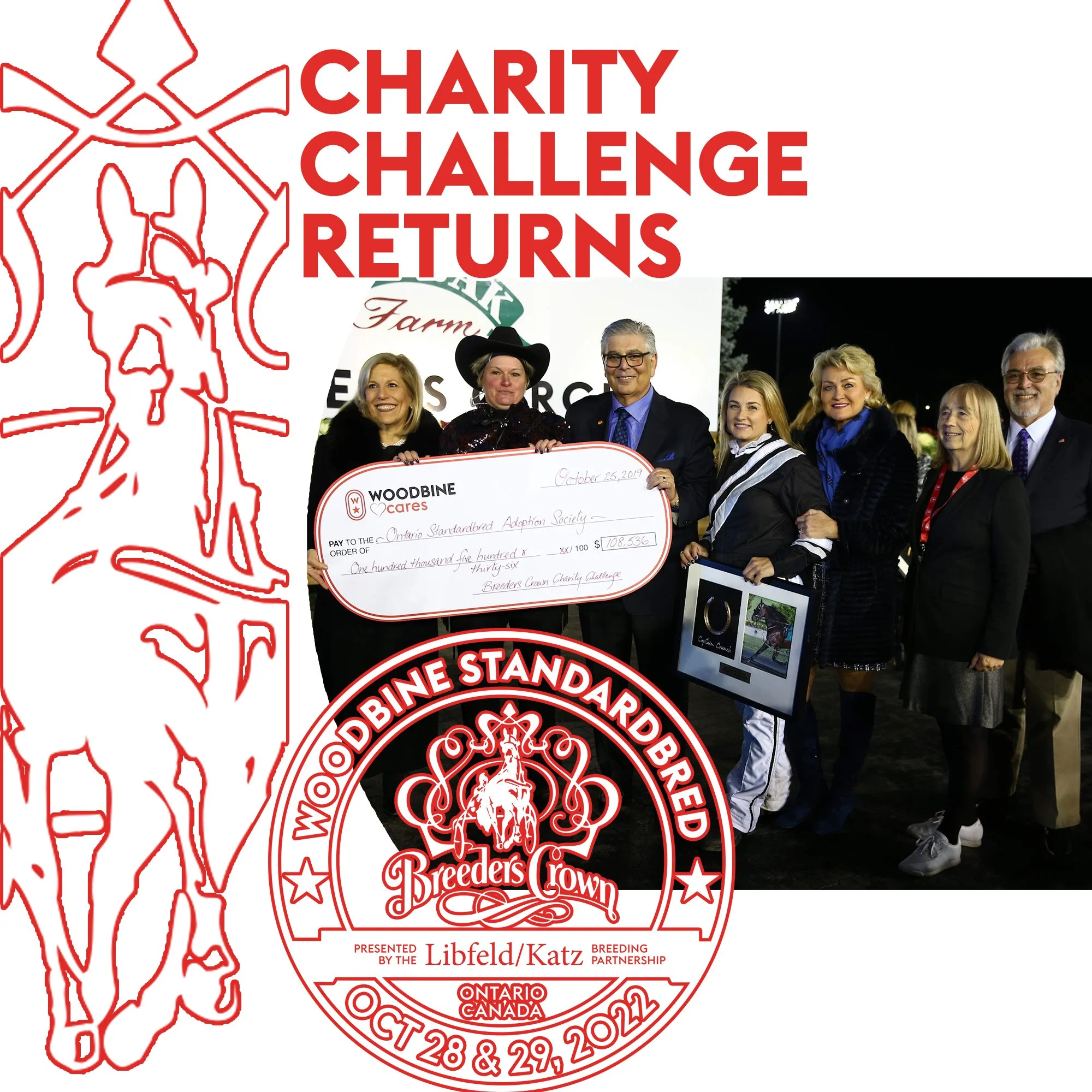 Breeders Crown Charity Challenge presented by Libfeld-Katz Breeding Partnership set to return