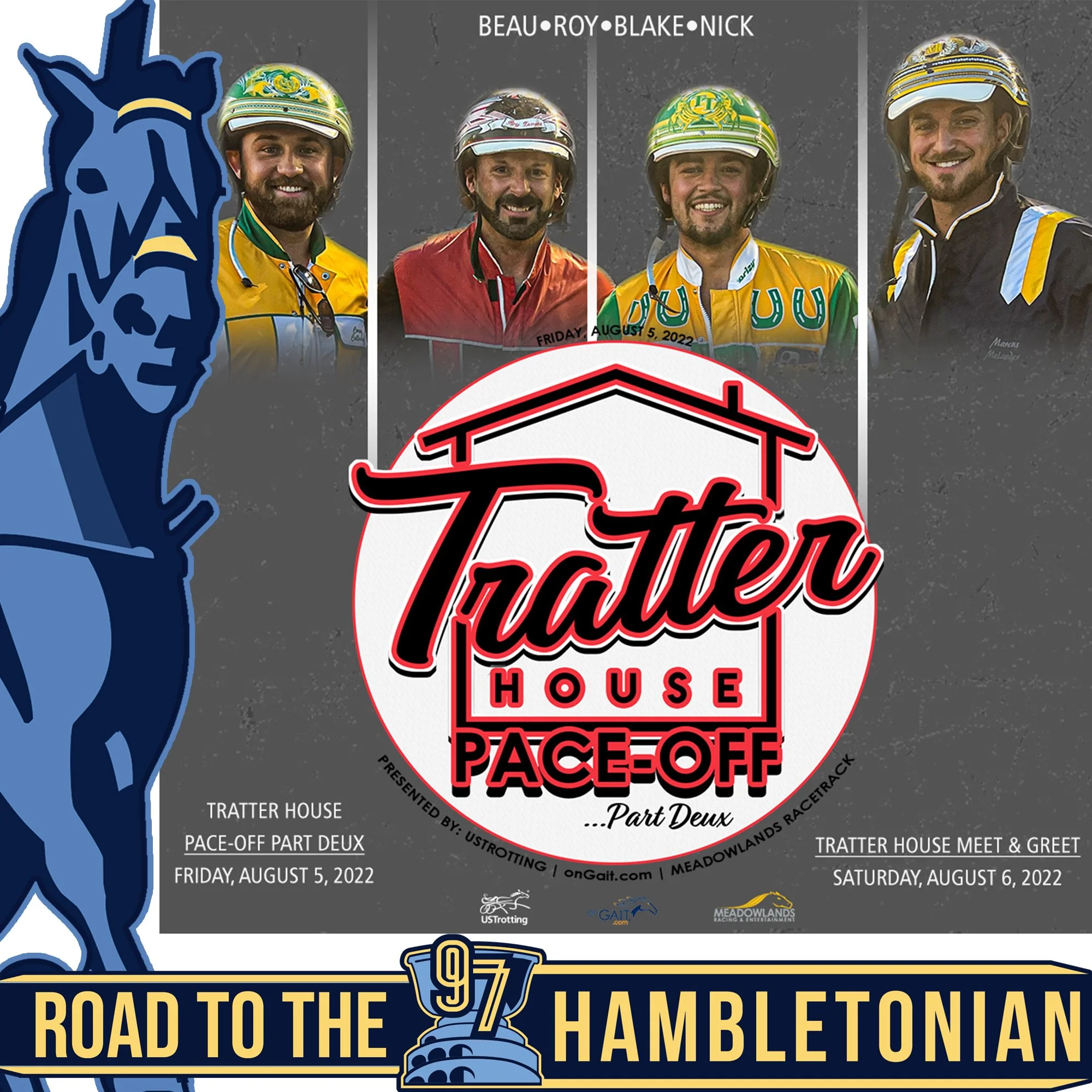Tratter Co. Back at the Meadowlands for Pace-Off Part Deux