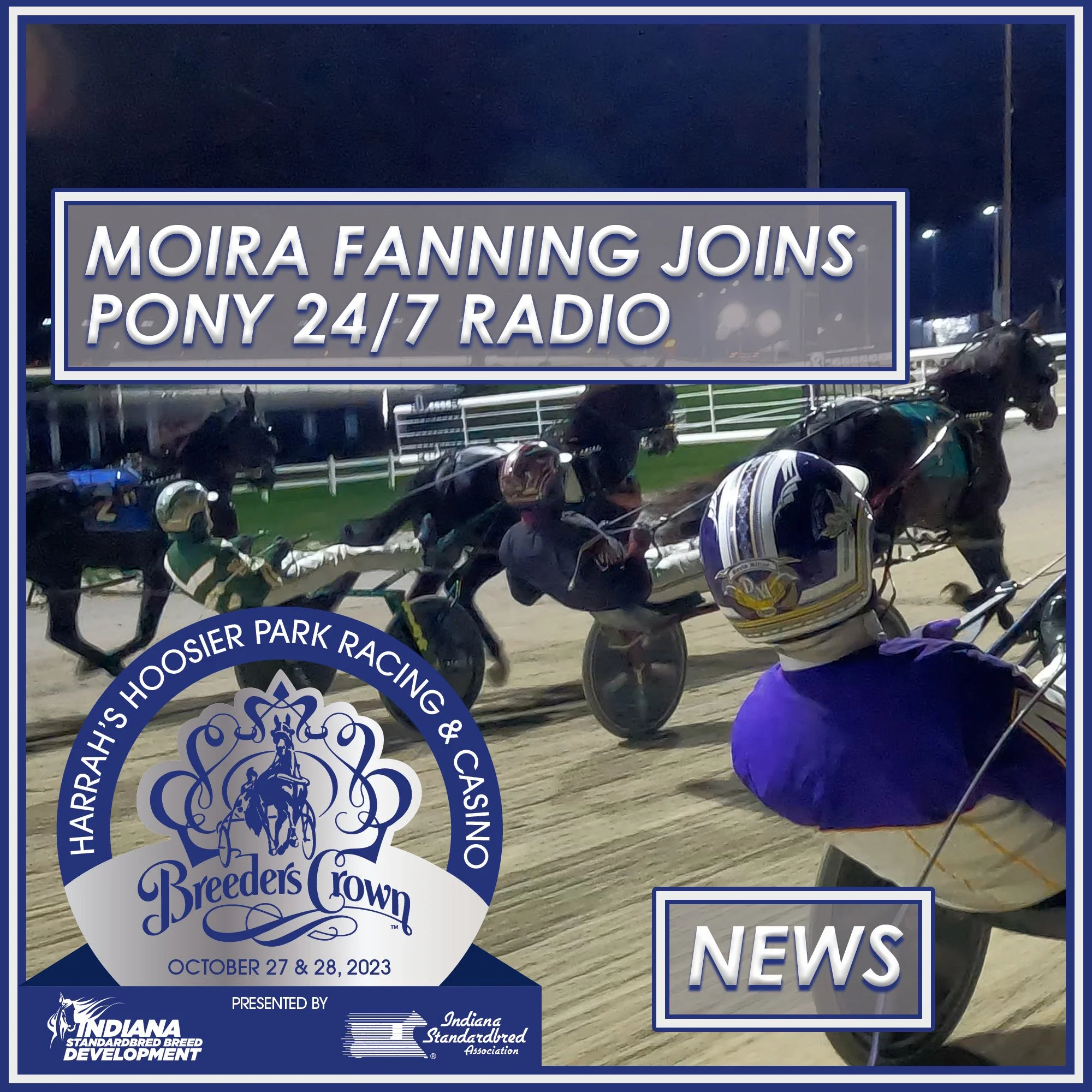 Moira Fanning joins Ponies 24-7 The Radio Magazine
