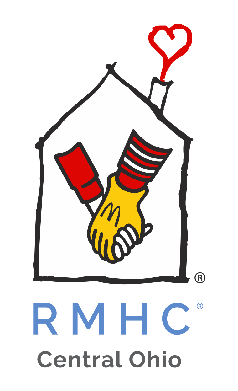 RMHC of Central Ohio Vertical Logo - Blue Text.png