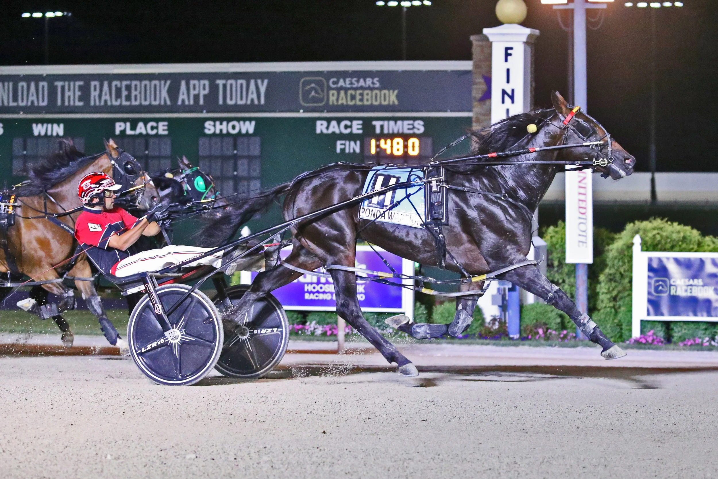 Ponda Warrior Makes Dreams Come True with Dan Patch StakesVictory at Harrah’s Hoosier Park