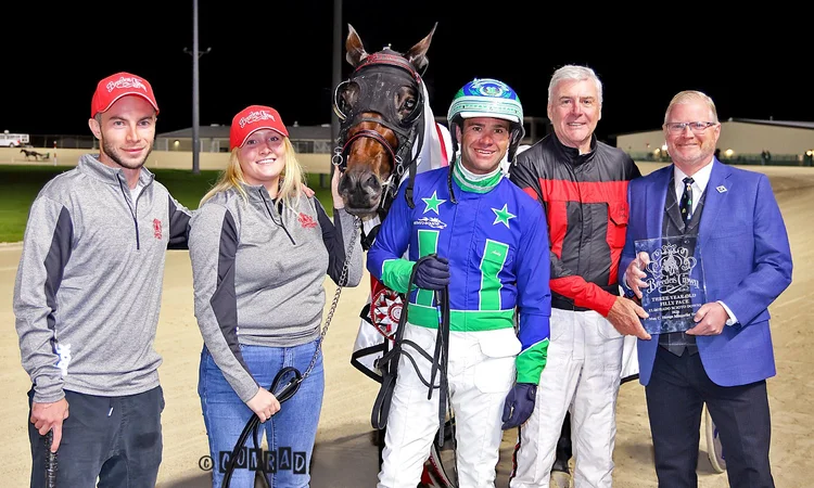Miss Jum Jabber after the Breeders Crown 3-Year-Old Filly Pace