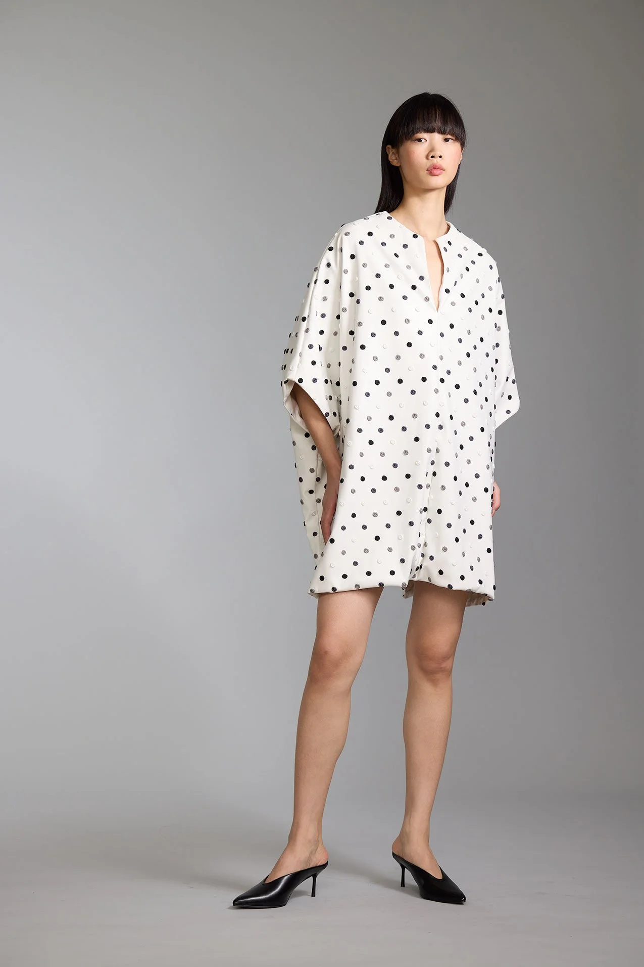 Look30-Shot33-01-2_PolkaDotShirtDressTunic_LinedFauxLeatherSlipoverWithEmbroideredRaisedDots_kottkomm_circlecollection.jpg