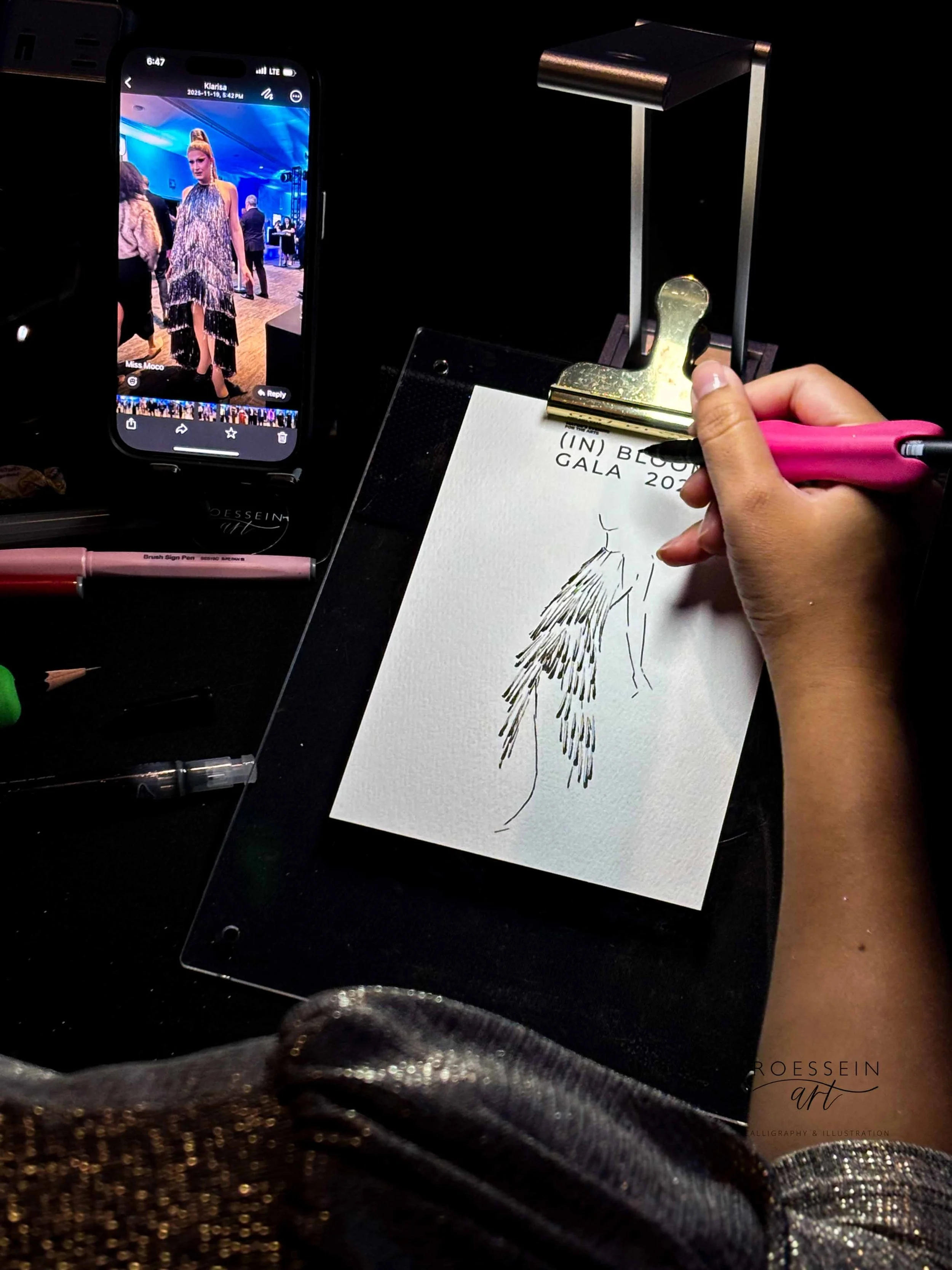 Why AI Can't Replace Live Wedding Illustration