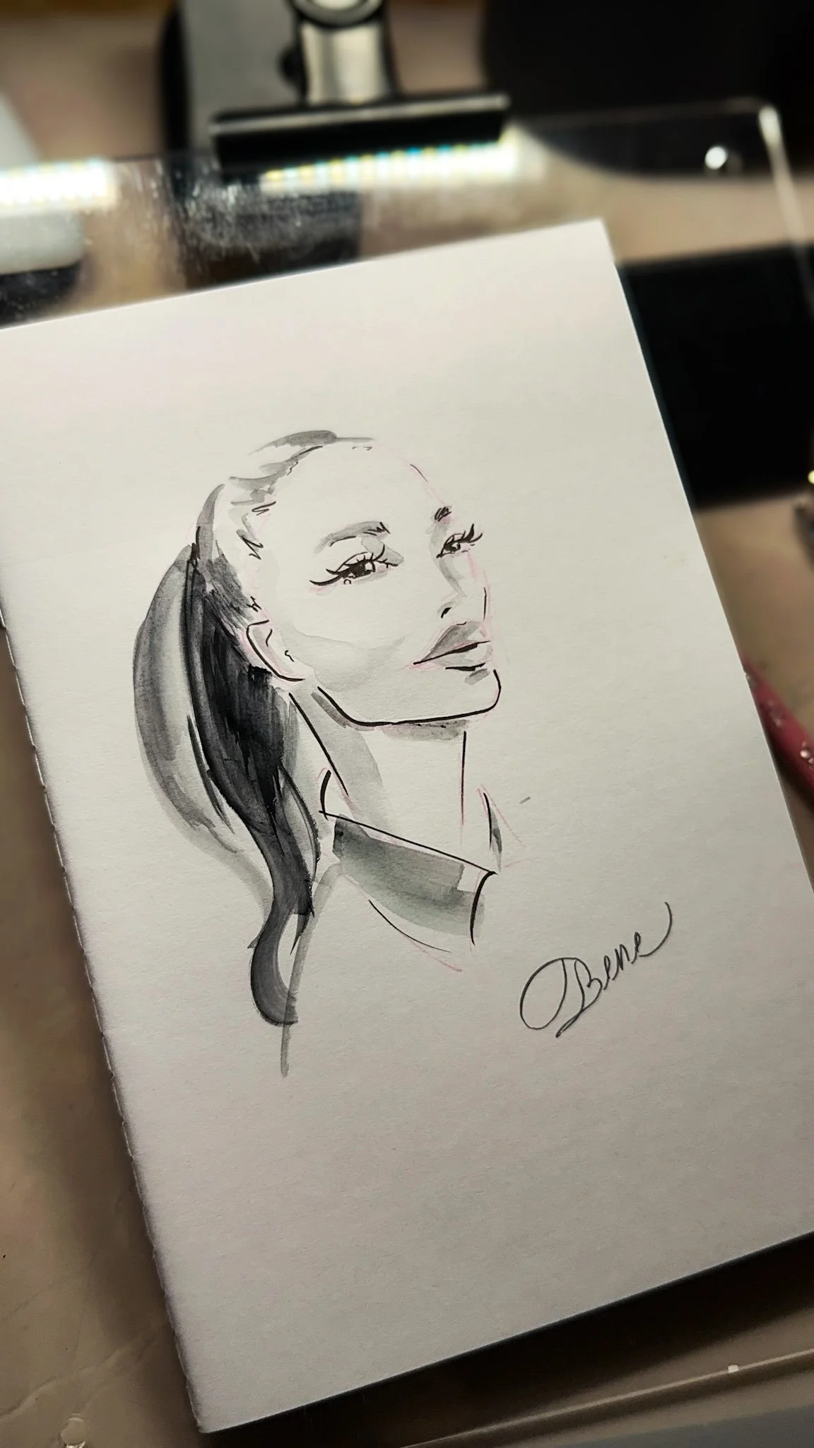 Live Fashion Sketching at Queens Harbour, Toronto