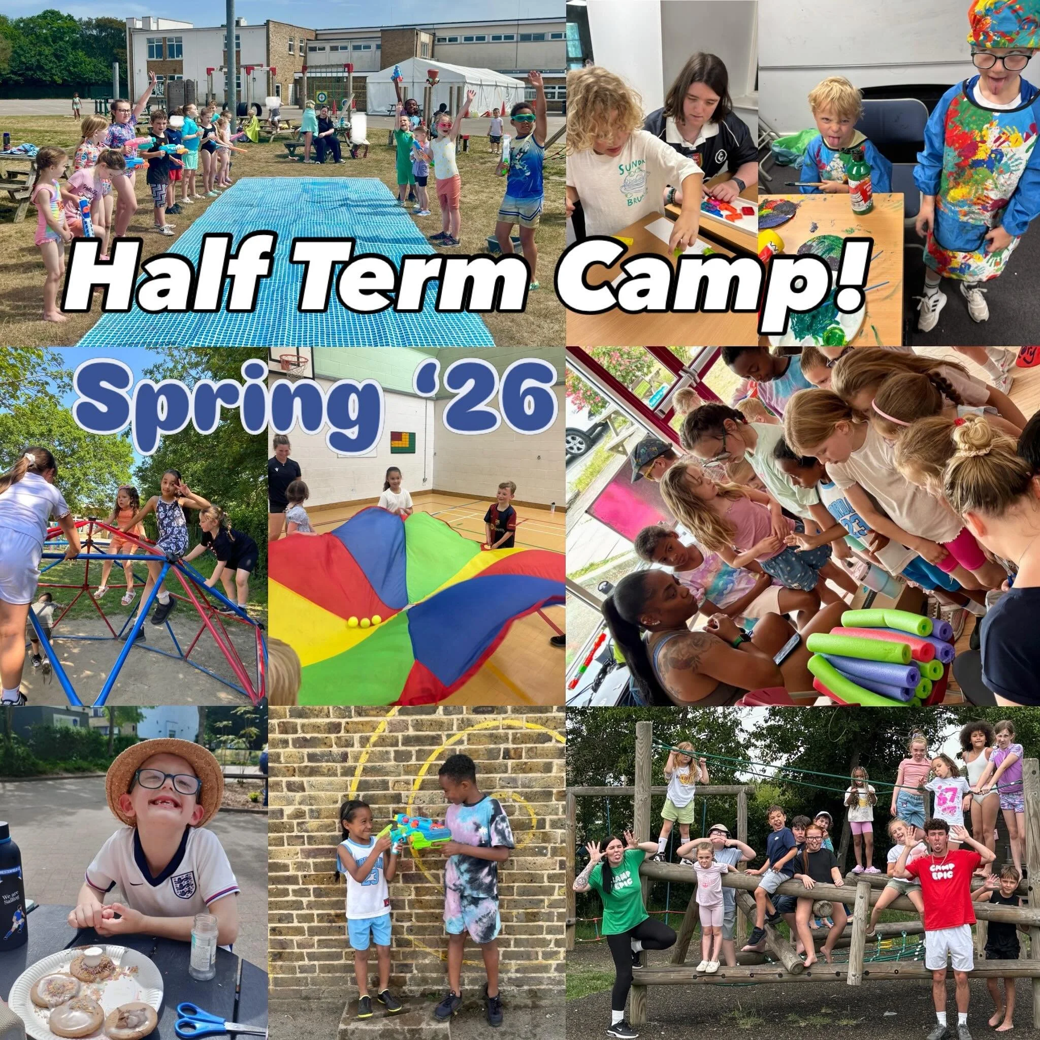 A few highlights from the past week at our Epic Holiday Camps; we all had a BLAST &amp; the weather was incredible too! What an AWESOME Half Term!!!&hellip; ROLL ON SUMMER! 😎☀️😄💦🍦