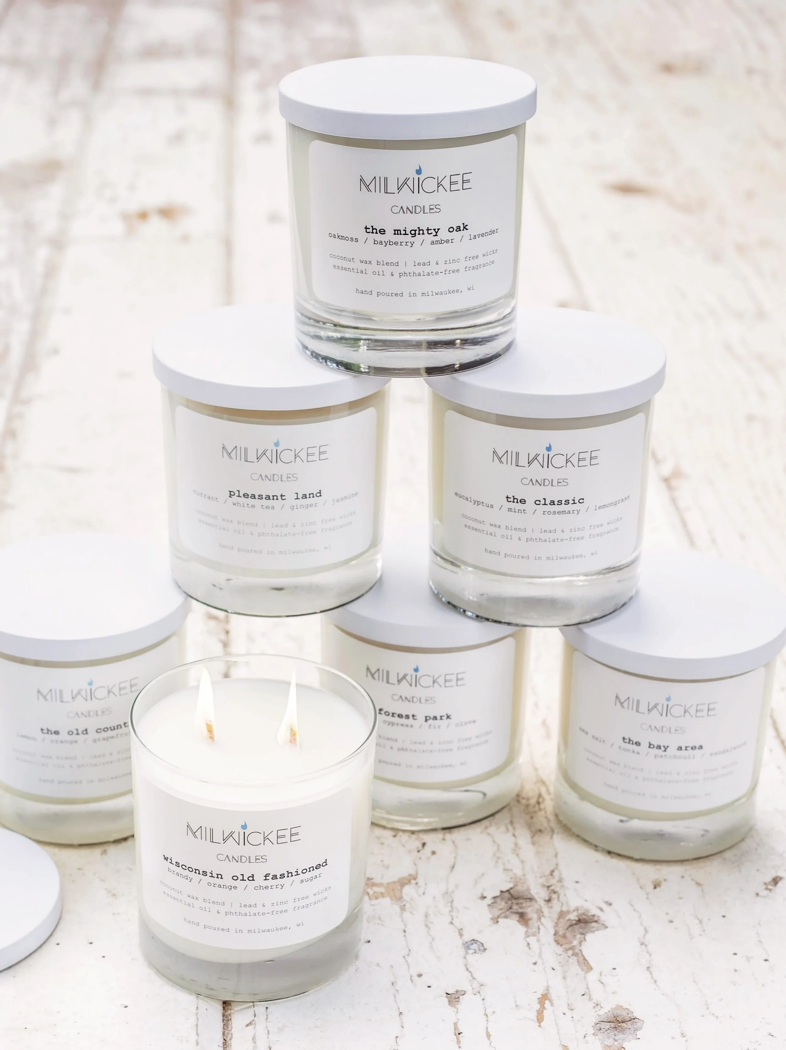 Special deals going on now through July 28th for Milwickee Candles! Clean-burning coconut wax, non-toxic, eco-friendly &amp; hand poured in Milwaukee! Stop in to shop 🤍
