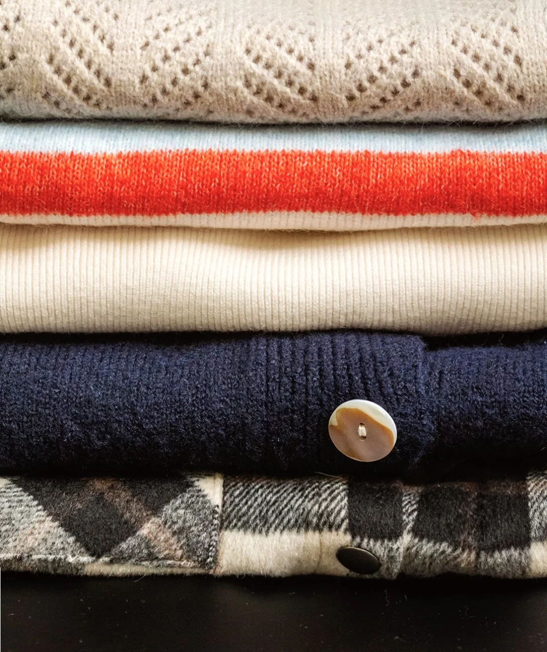 Fall&rsquo;s favorite colors are here! From creamy neutrals to rich navy &amp; pops of seasonal color, shop our newest apparel arrivals. 🤎