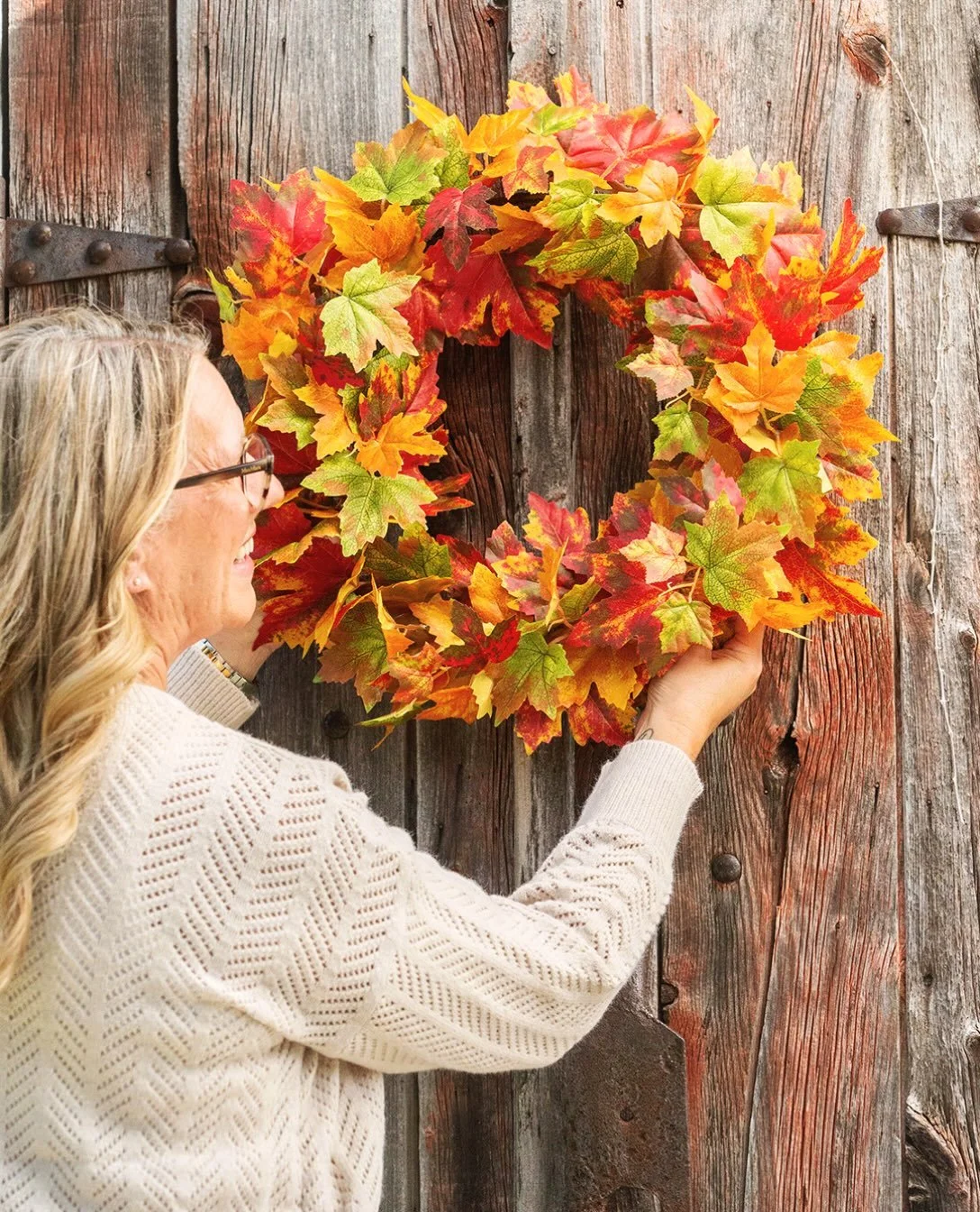Fall is officially at the door. 🍁 Shop our collection of beautiful seasonal decor before it is gone!