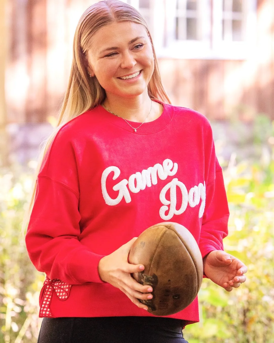 Game day style starts here! 🏈 Find your favorite sweatshirt and enjoy 20% off all clothing! Don&rsquo;t forget, our 3-day sale is happening now through Sunday, October 18!