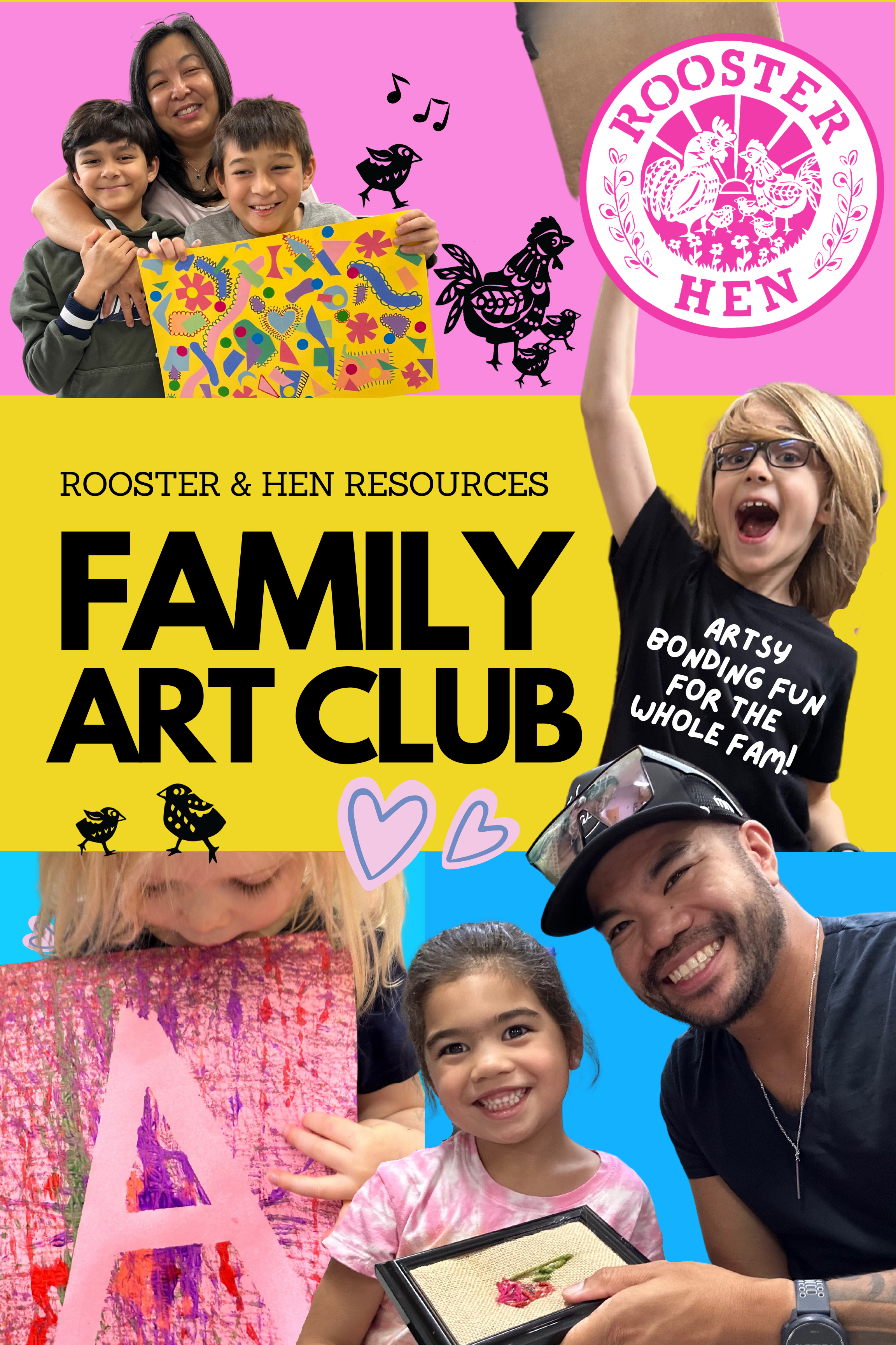 Family Art Club - Artsy Bonding Fun for the Whole Family!