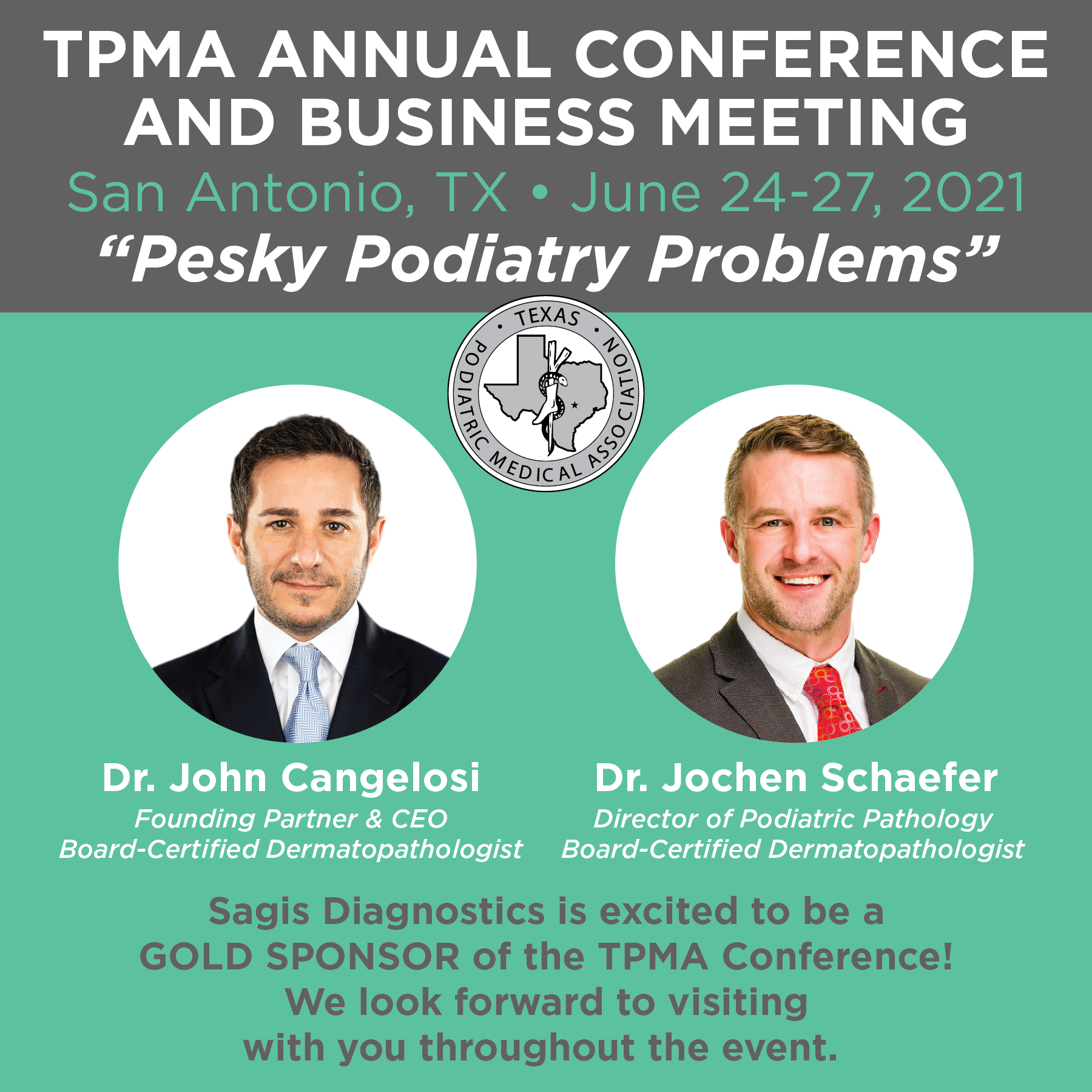 TPMA Annual Conference and Business Meeting, San Antonio — Sagis