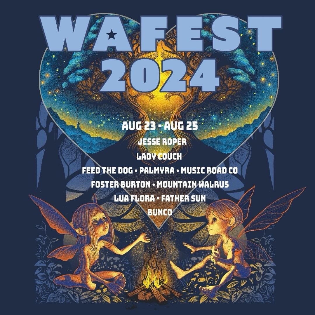 We are thrilled to be joining the @wafestva 2024 lineup! 

Join us under the pale Virginia moon this Aug 23-24 for a weekend of live music, camping and adventure. Tickets are available now.