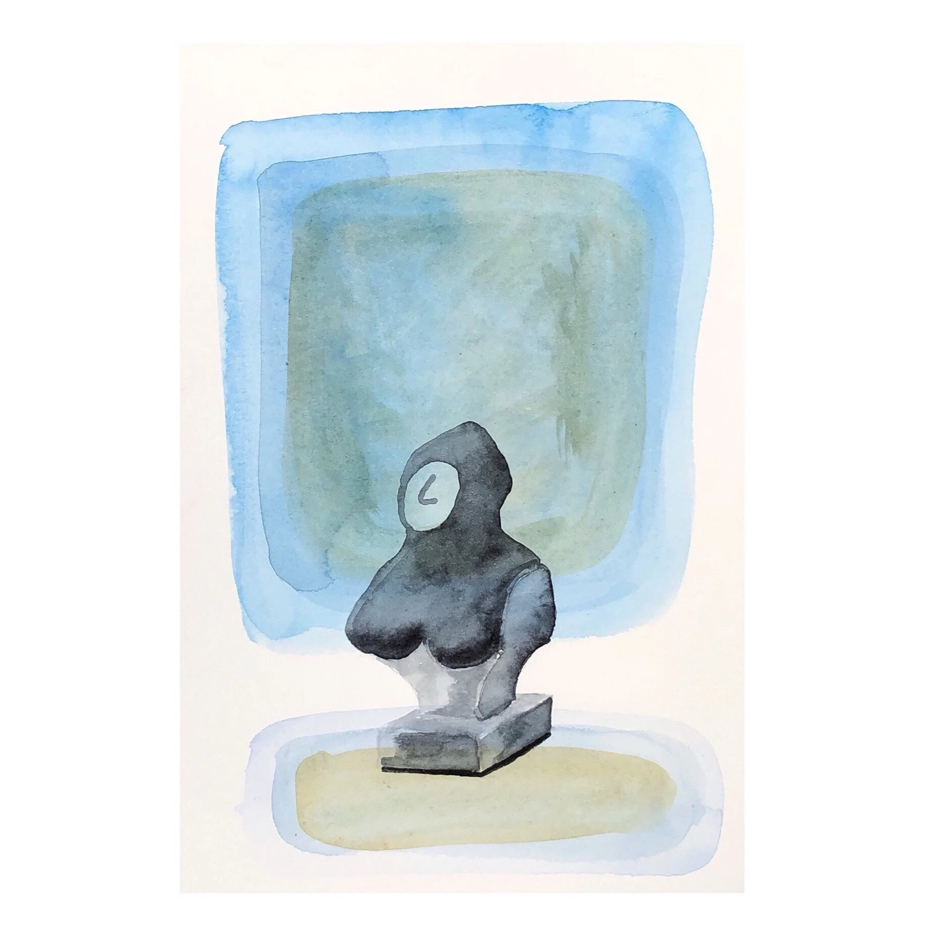 Watercolor On Paper / 2021 / 6” x 9”