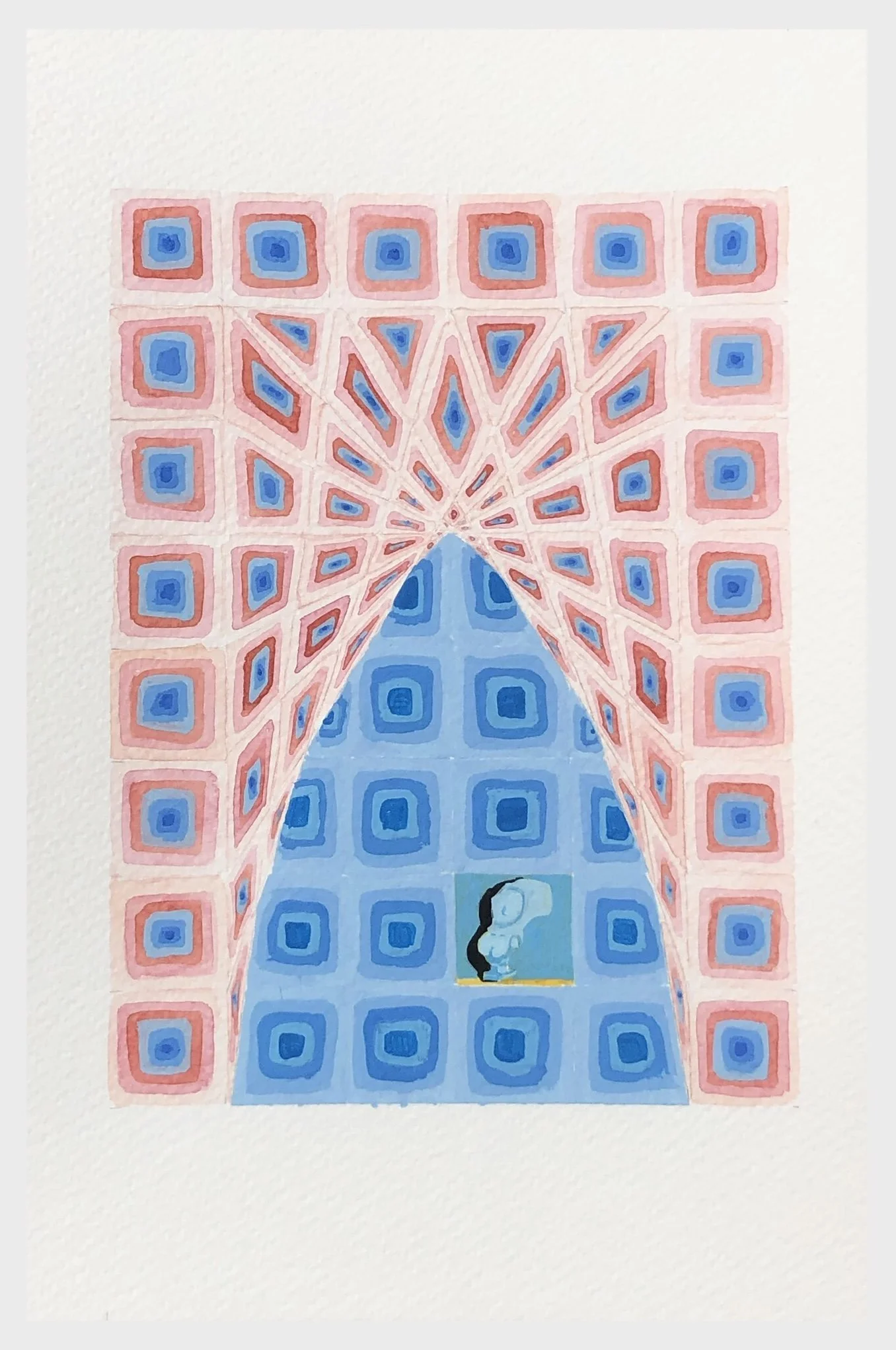 Watercolor On Paper / 2022 / 6” x 9”