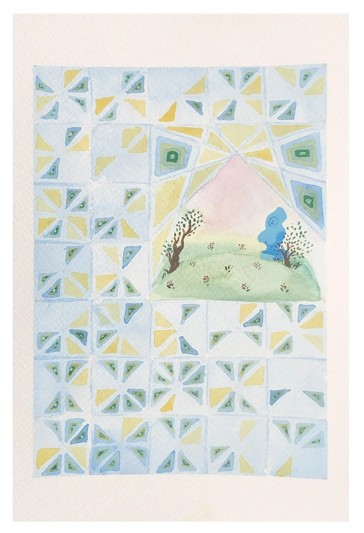 Watercolor On Paper / 2022 / 6” x 9”