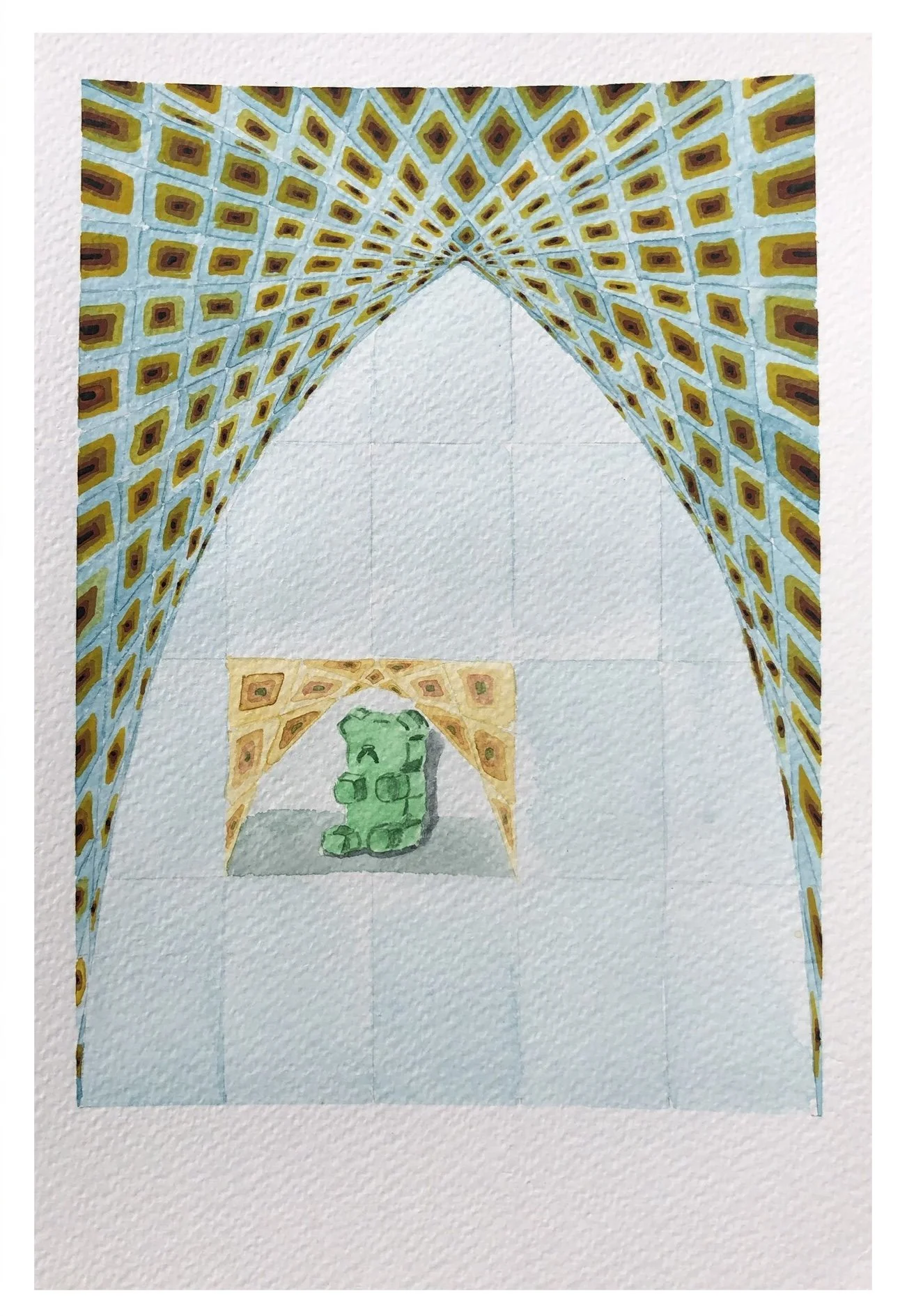 Watercolor On Paper / 2022 / 6” x 9”