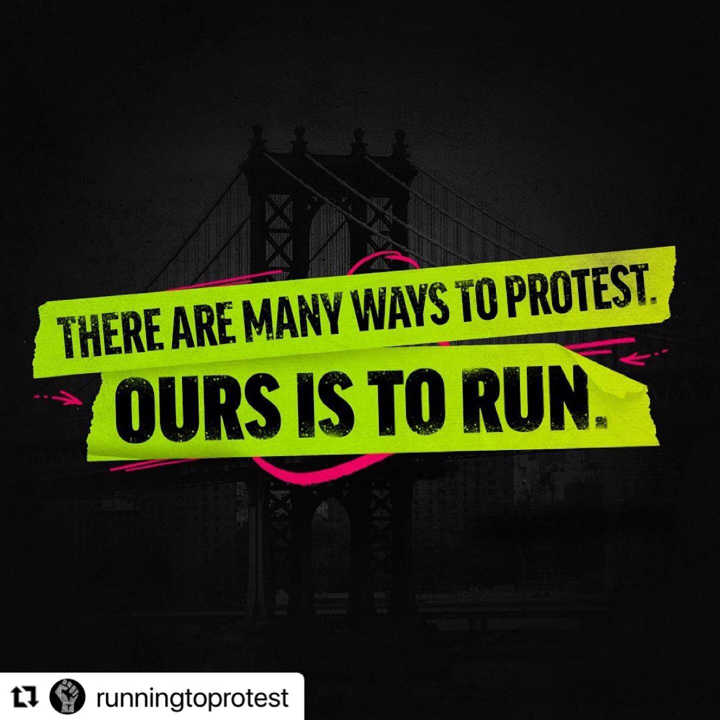 #Repost @runningtoprotest with @make_repost
・・・
On the night of Juneteenth, we&rsquo;ll be bridging gaps in many ways within the running community as it relates to runner safety.

We want you to know that we&rsquo;ll be crossing a bridge via the road
