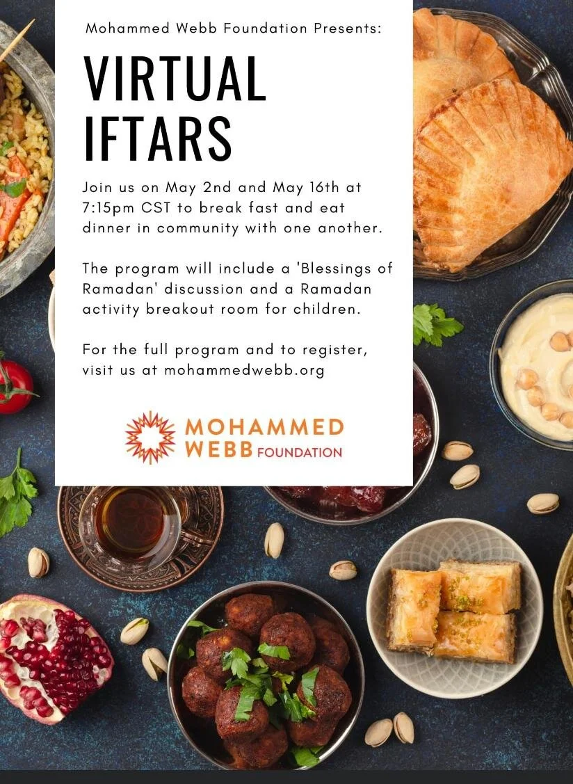 Mohammed Webb Foundation Virtual Iftar