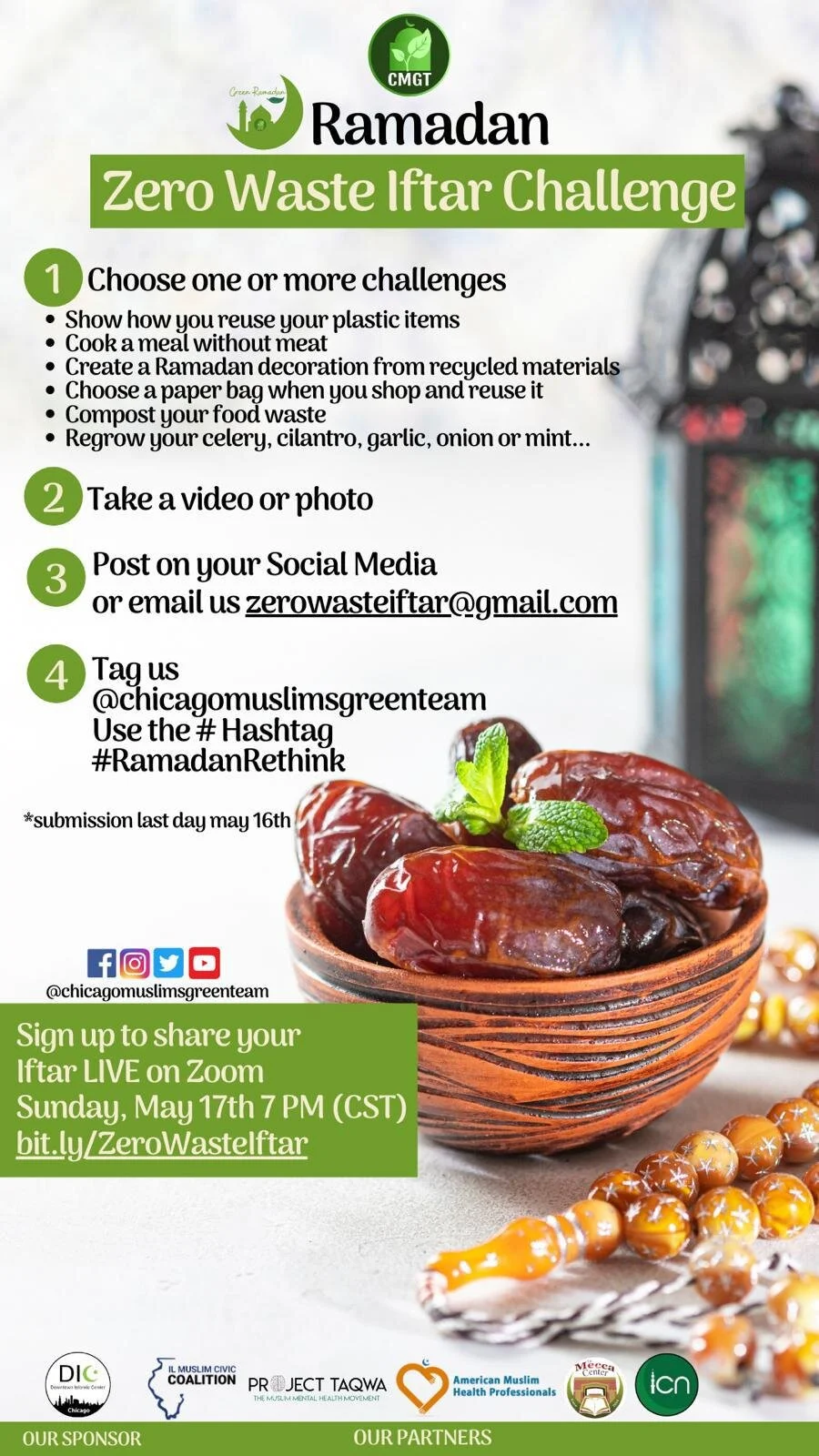 Ramadan Zero Waste Iftar Challenge