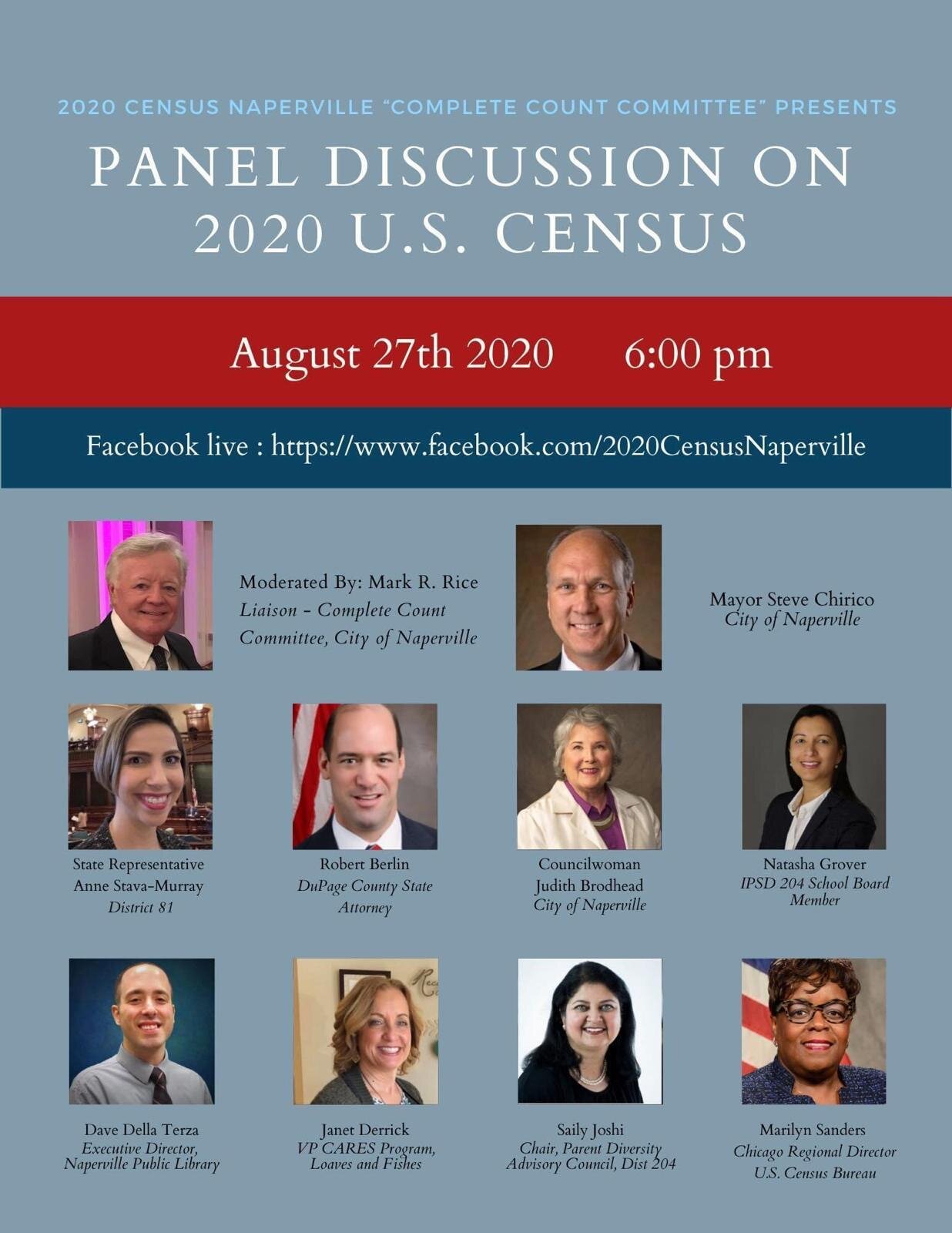 Panel Discussion On 2020 U.S. Census 