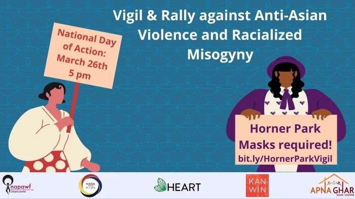 Chicagoland Vigil &amp; Rally for Georgia Shooting Victims