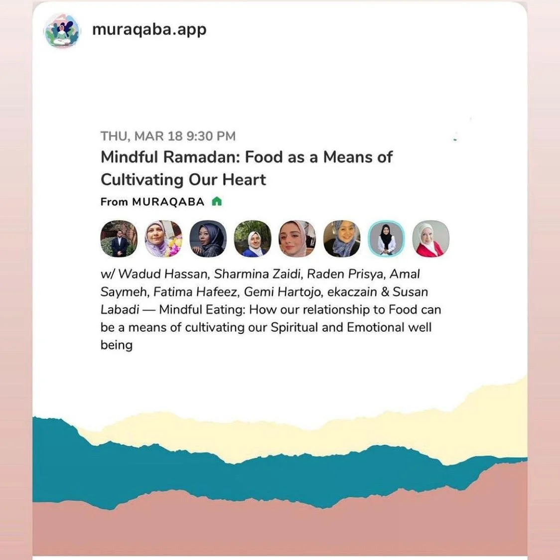 Mindful Ramadan: Food as a Means of Cultivating Our Heart 