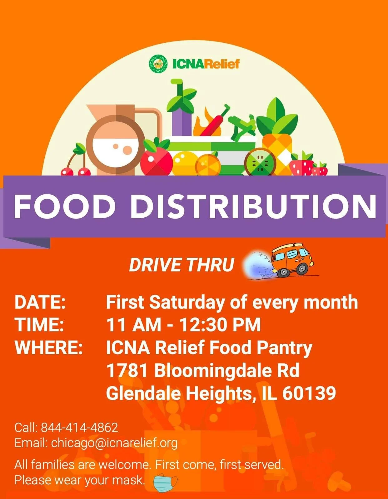 ICNA Relief - Food Distribution