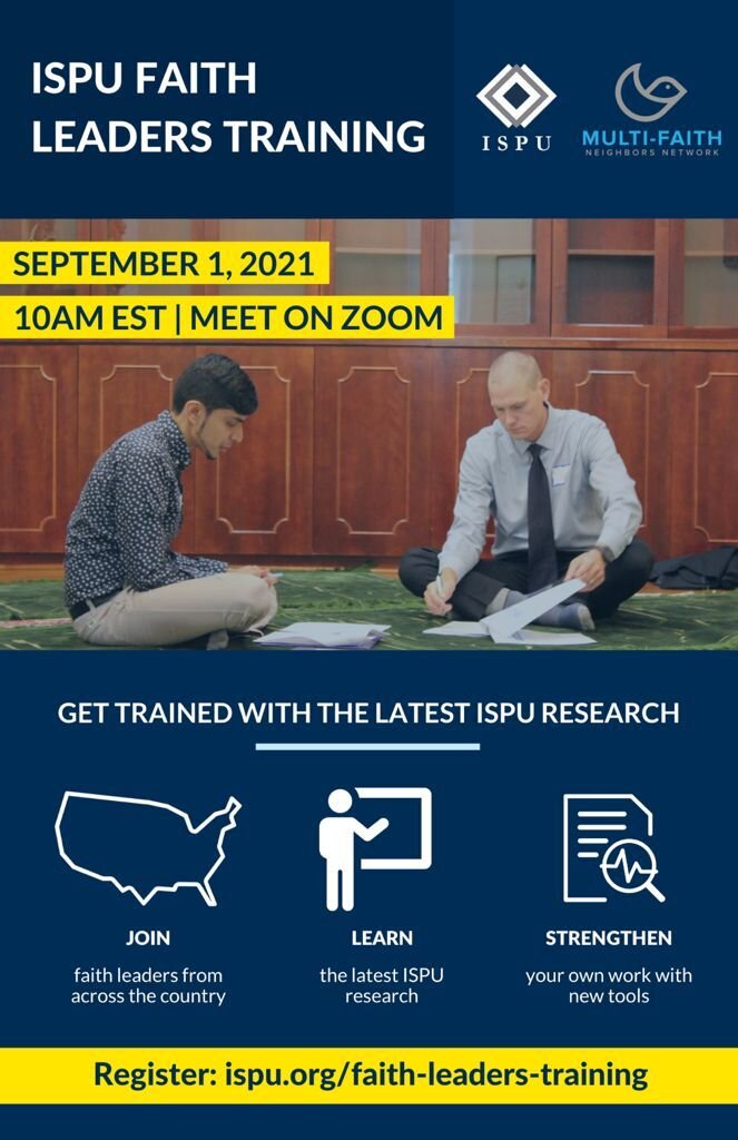 ISPU Faith Leaders Training 
