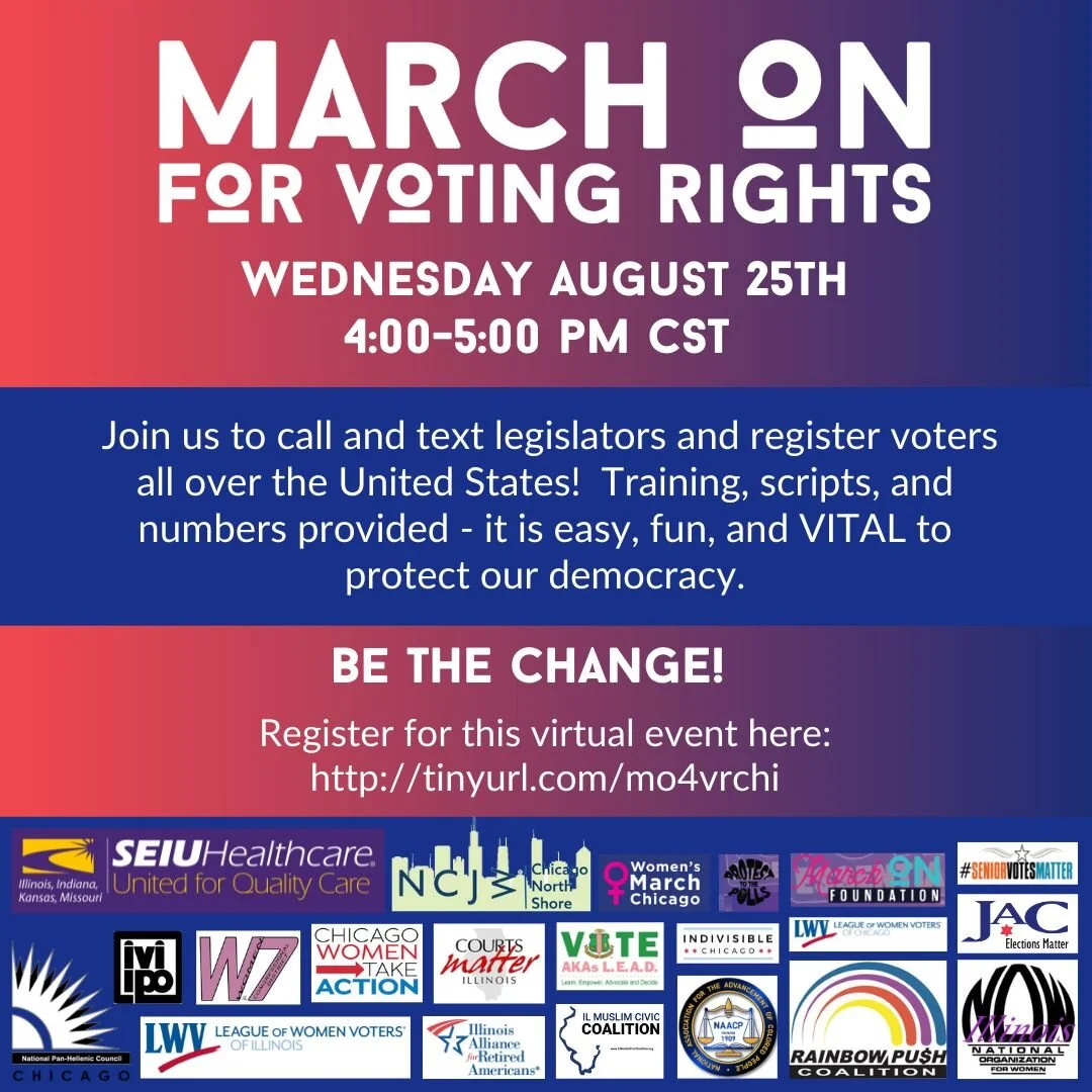 MARCH ON FOR VOTING RIGHTS