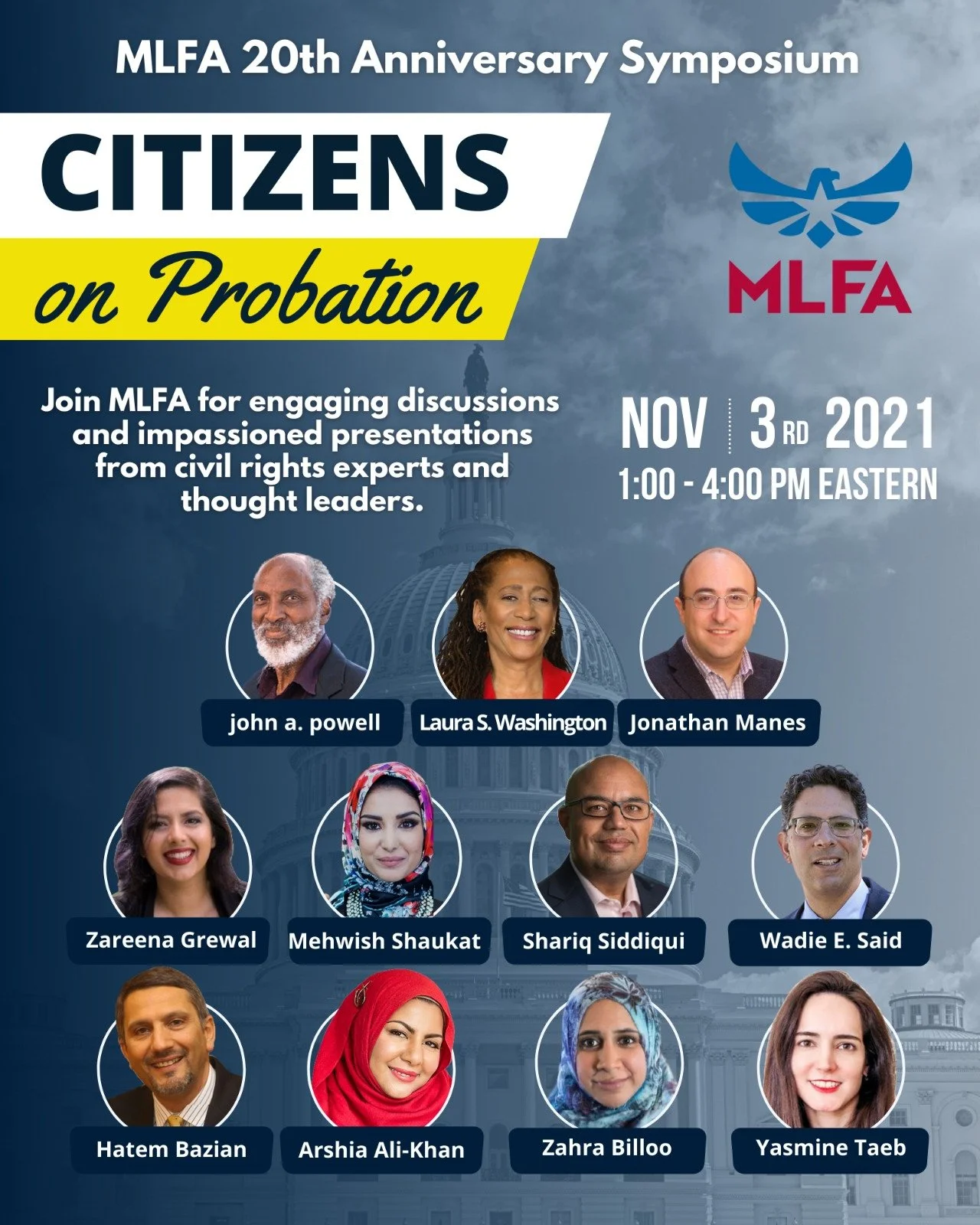 MLFA 20th Anniversary Symposium: Citizens on Probation