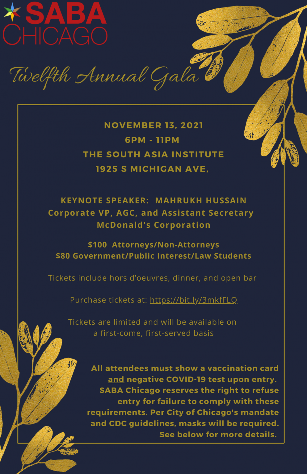 SABA Chicago - Twelfth Annual Gala