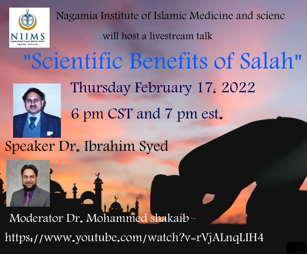 NIIMS - Scientific Benefits of Salah