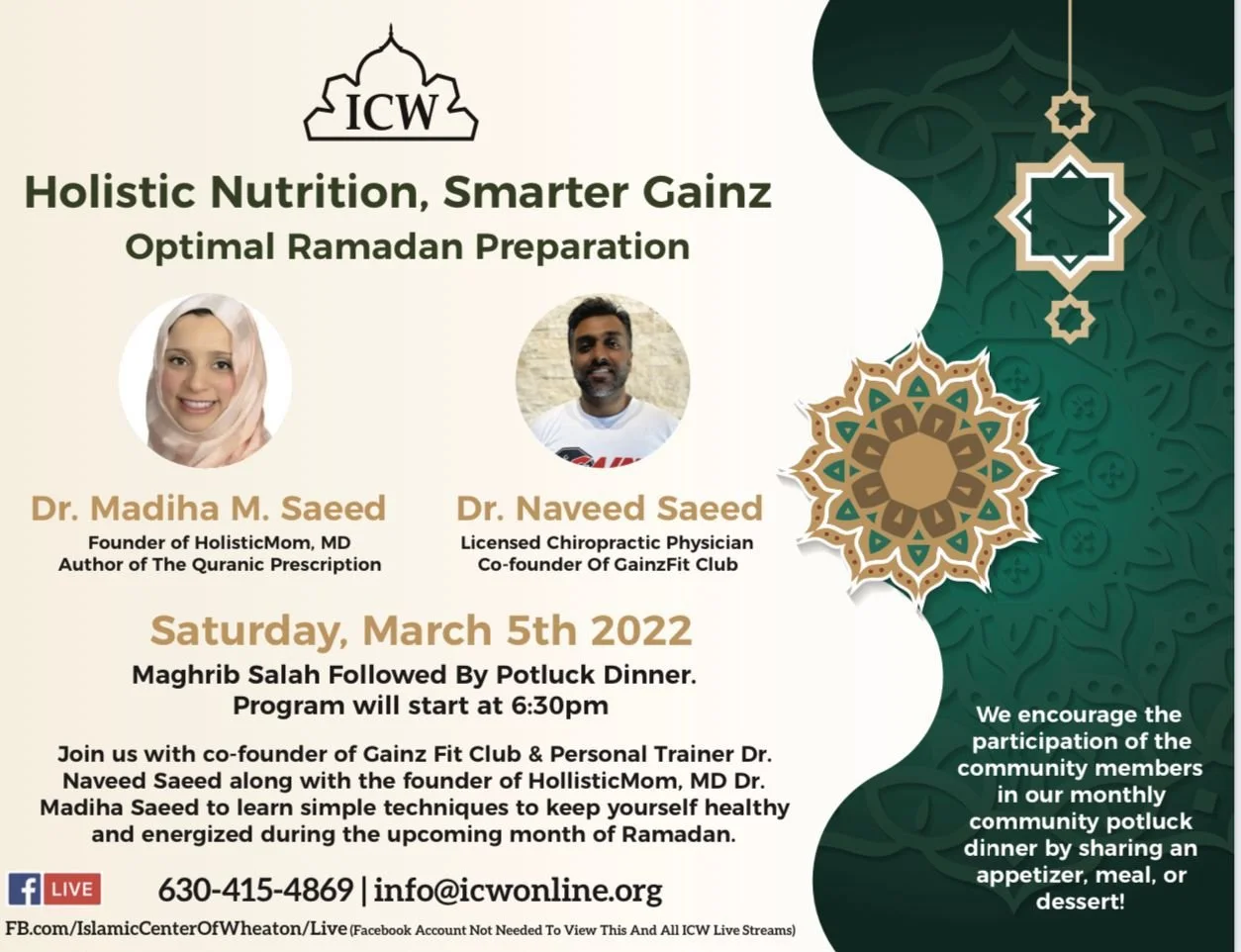 ICW Holistic Nutrition, Smarter Gainz