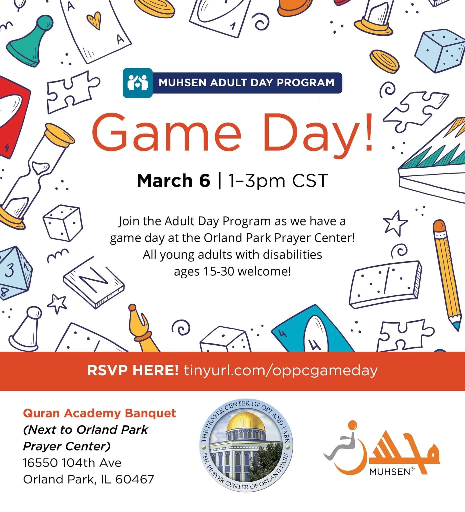 MUHSEN Adult Day Program - Game Day!