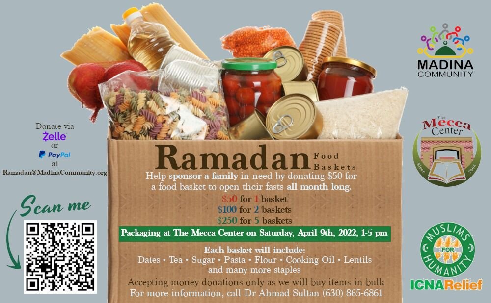 Packaging Ramadan Food Baskets